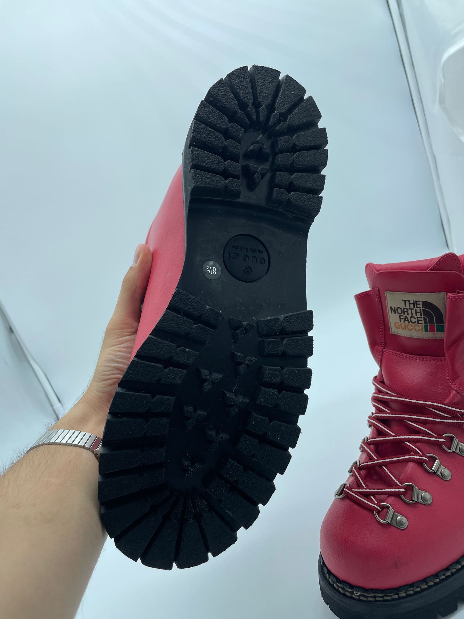 Gucci Gucci North Face Hiking Boots in Pink Size US 9.5 / EU 42-43 - 15 Thumbnail