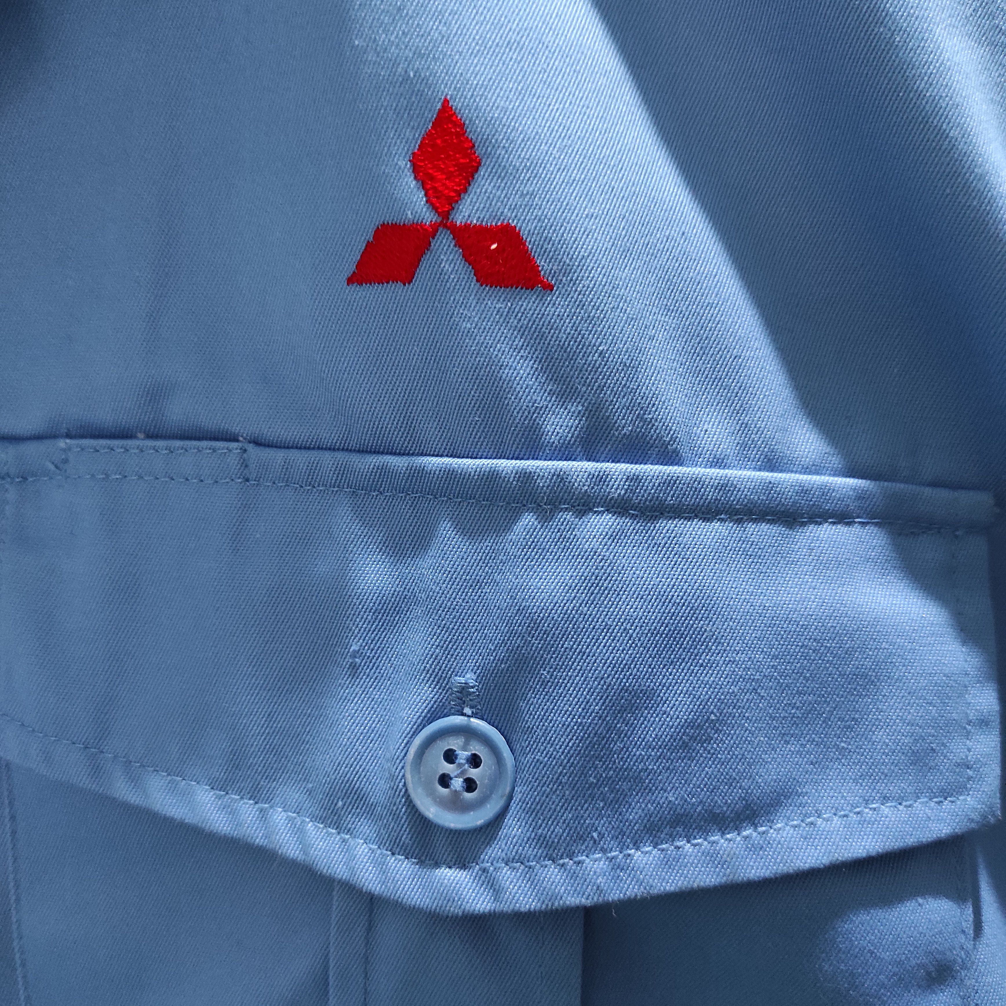 Sports Specialties Vintage Mitsubishi Work Shirt button up Size US L / EU 52-54 / 3 - 3 Thumbnail