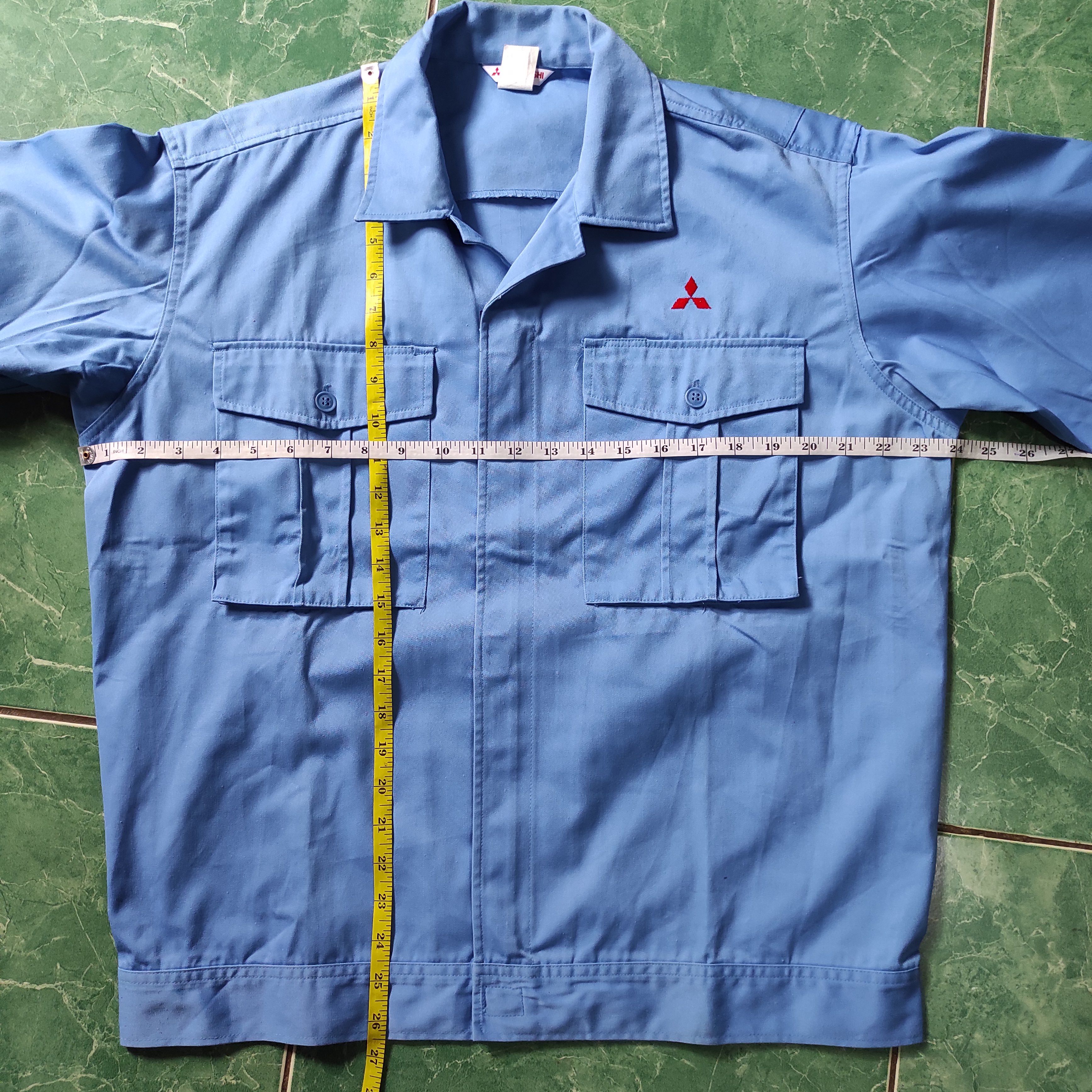 Sports Specialties Vintage Mitsubishi Work Shirt button up Size US L / EU 52-54 / 3 - 16 Thumbnail