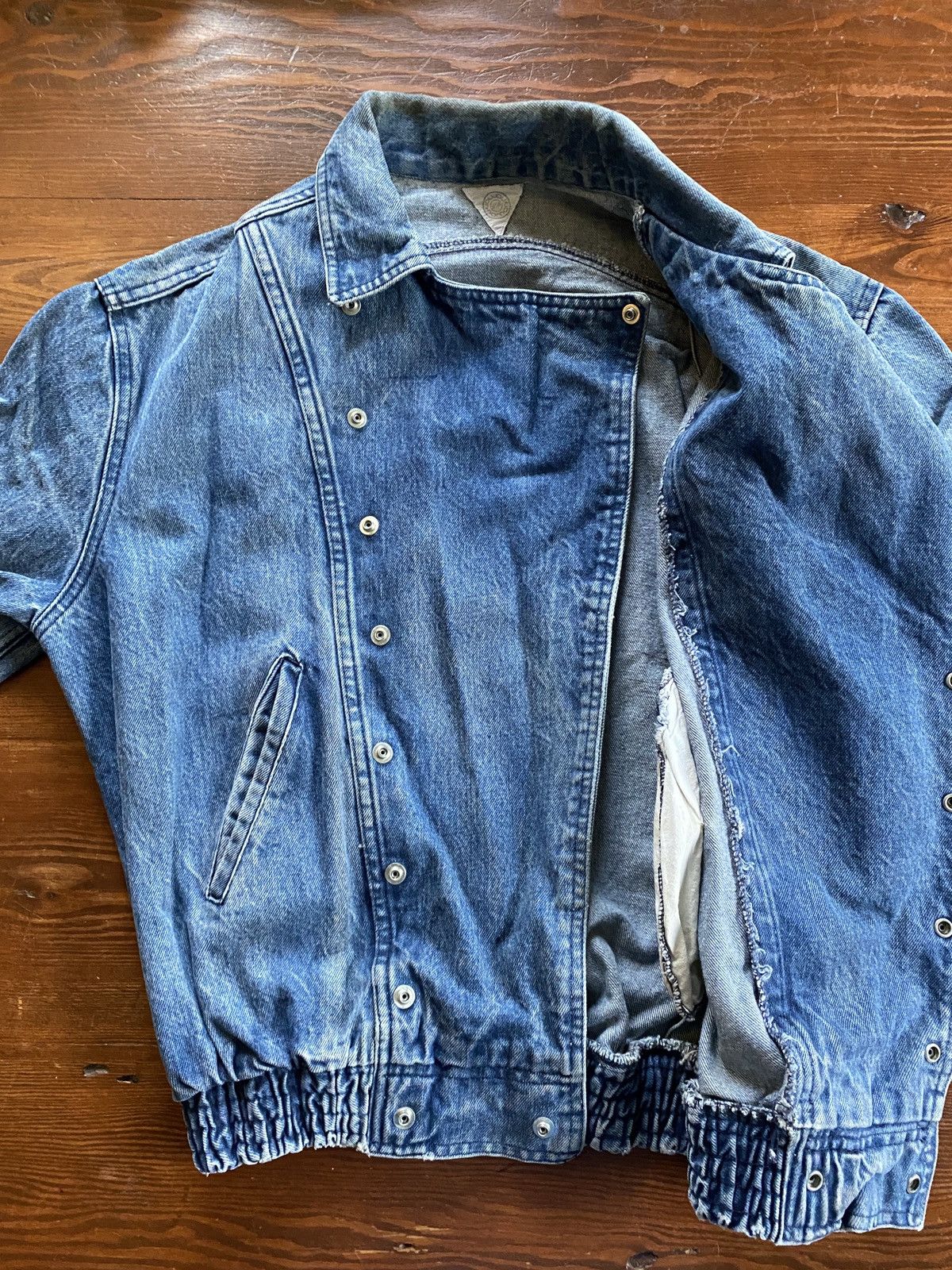 Vintage Vintage 80’s Jou Jou Women’s Denim Jean Jacket Size S / US 4 / IT 40 - 13 Thumbnail