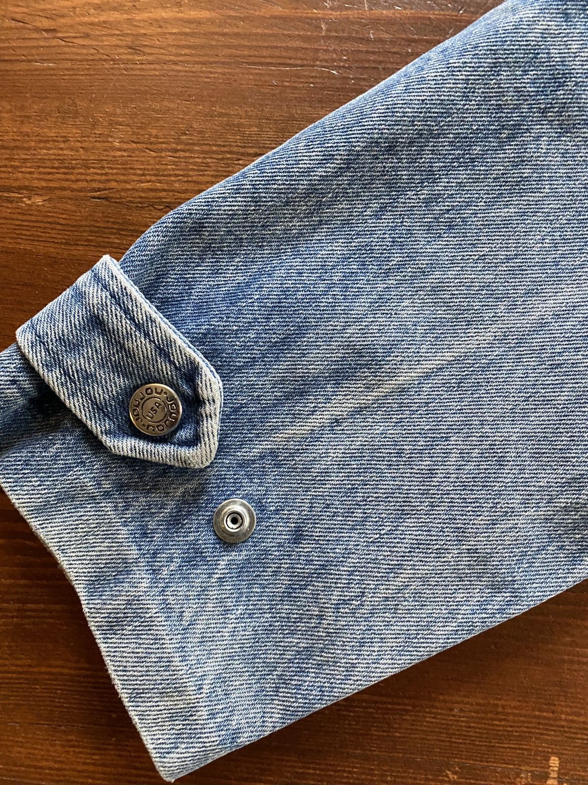 Vintage Vintage 80’s Jou Jou Women’s Denim Jean Jacket Size S / US 4 / IT 40 - 24 Thumbnail