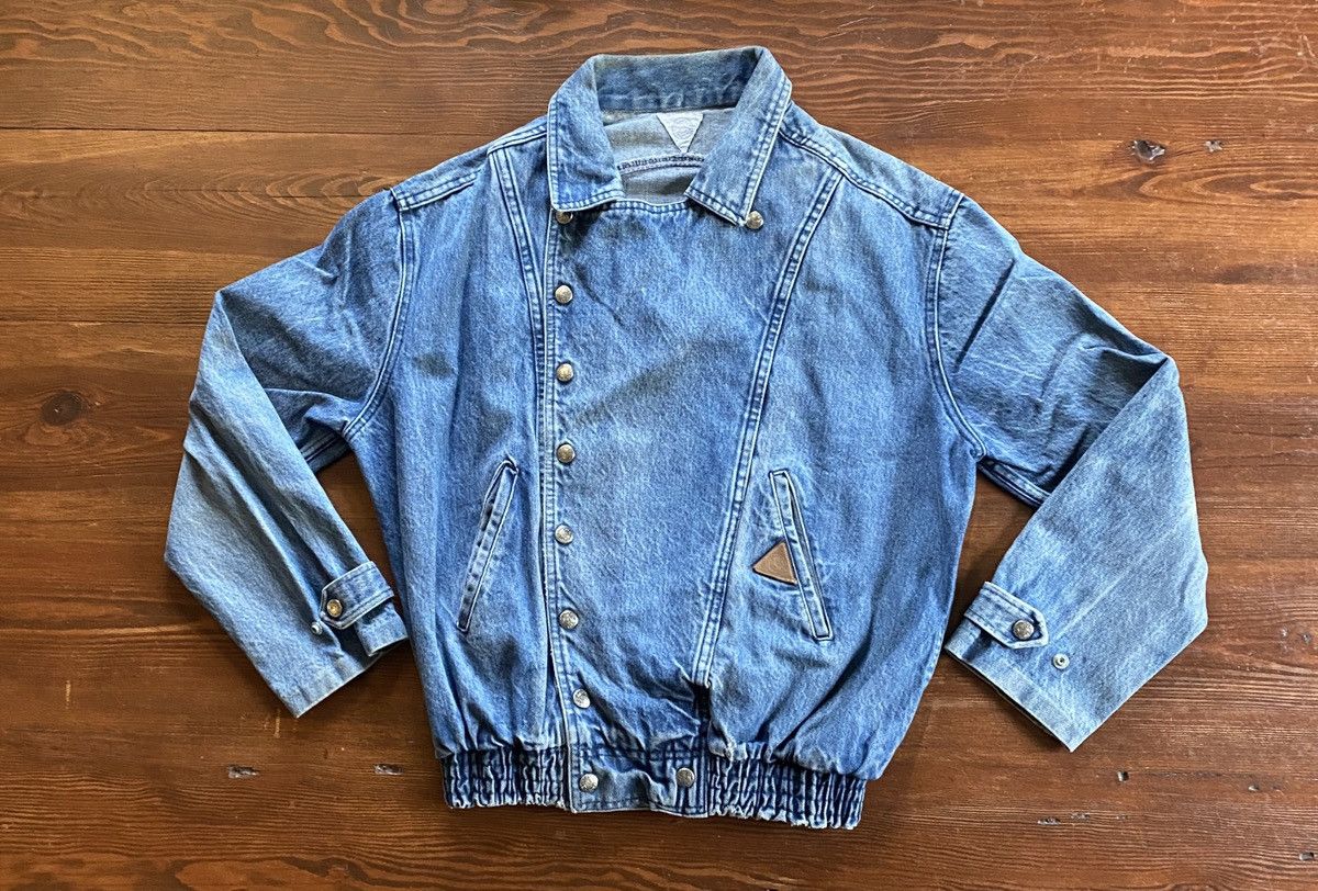 Vintage Vintage 80’s Jou Jou Women’s Denim Jean Jacket Size S / US 4 / IT 40 - 2 Thumbnail
