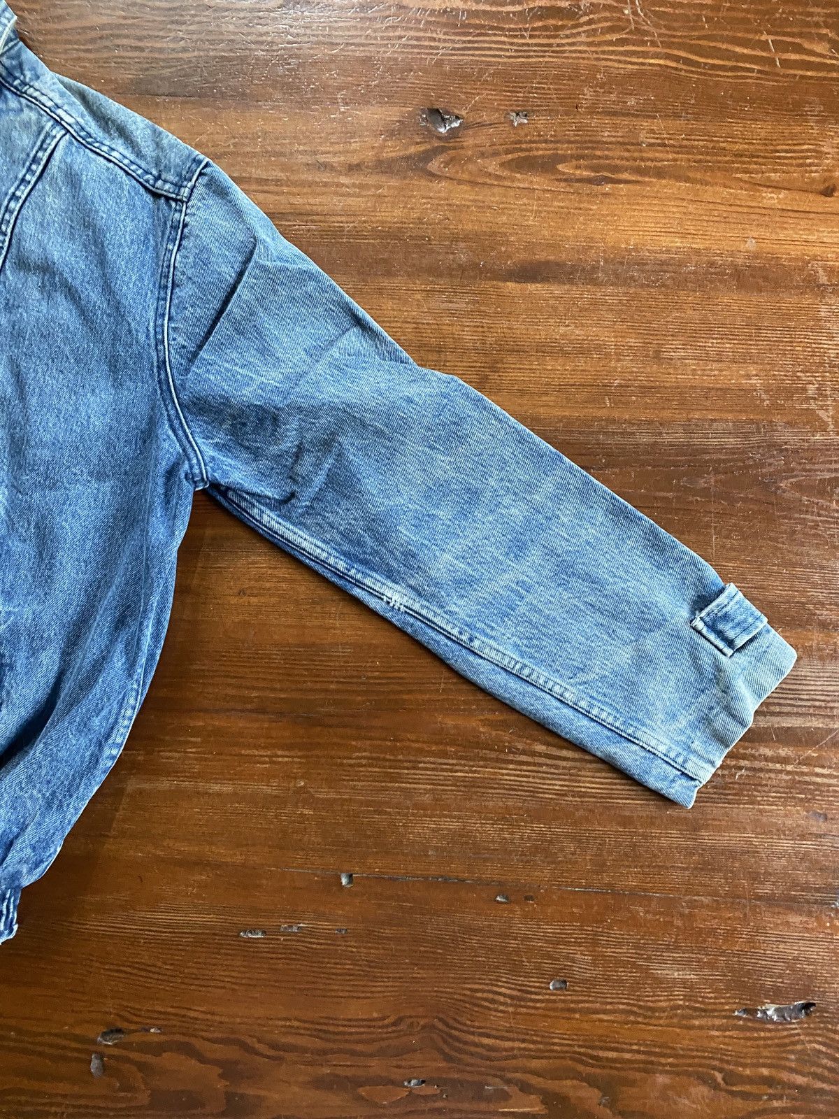 Vintage Vintage 80’s Jou Jou Women’s Denim Jean Jacket Size S / US 4 / IT 40 - 9 Thumbnail