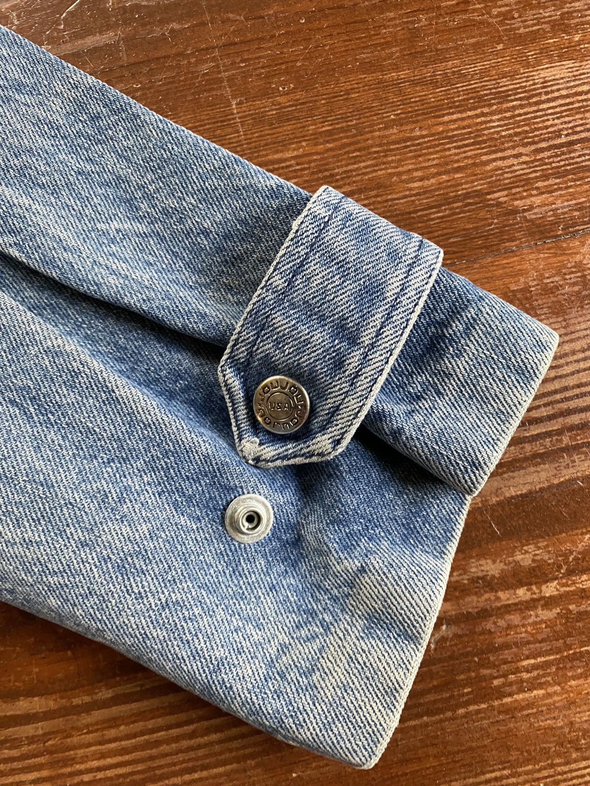 Vintage Vintage 80’s Jou Jou Women’s Denim Jean Jacket Size S / US 4 / IT 40 - 22 Thumbnail