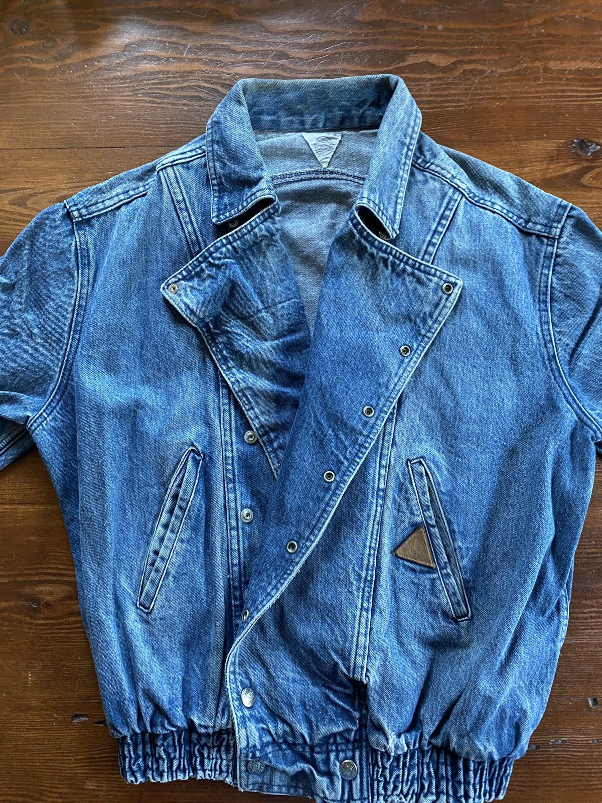 Vintage Vintage 80’s Jou Jou Women’s Denim Jean Jacket Size S / US 4 / IT 40 - 18 Thumbnail