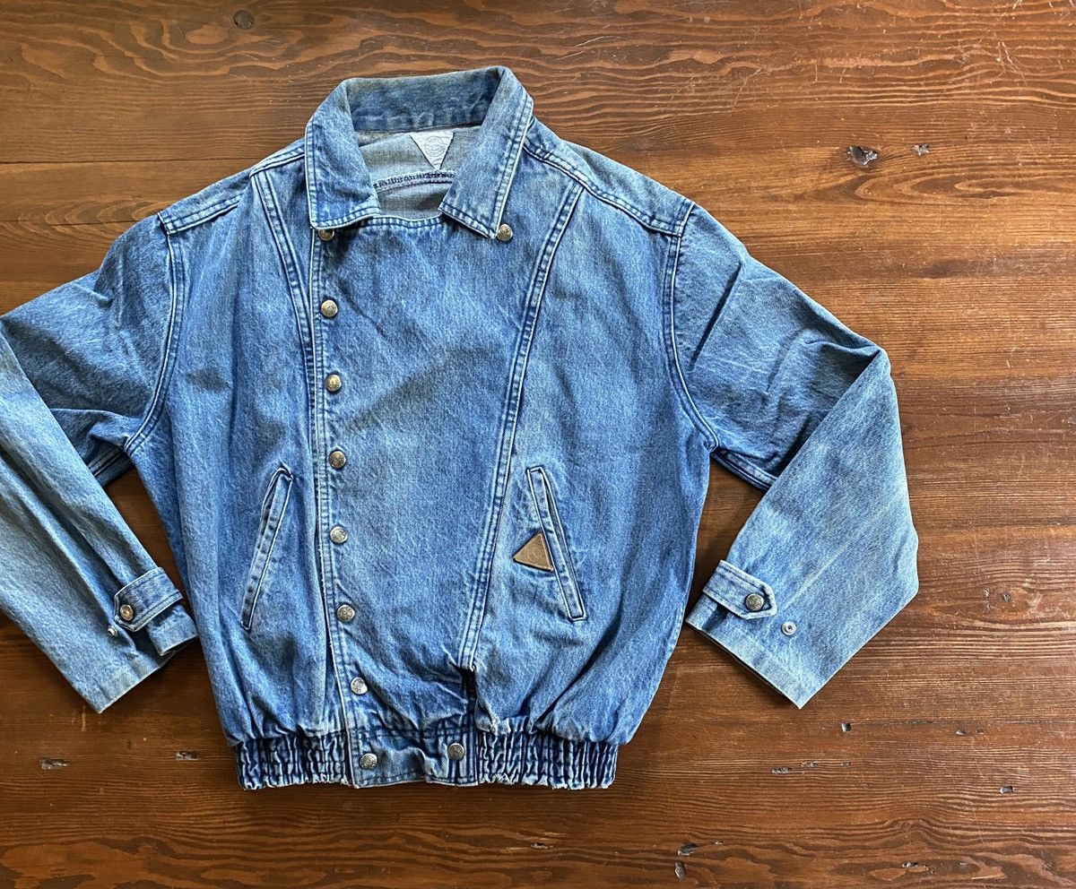 Vintage Vintage 80’s Jou Jou Women’s Denim Jean Jacket Size S / US 4 / IT 40 - 1 Thumbnail