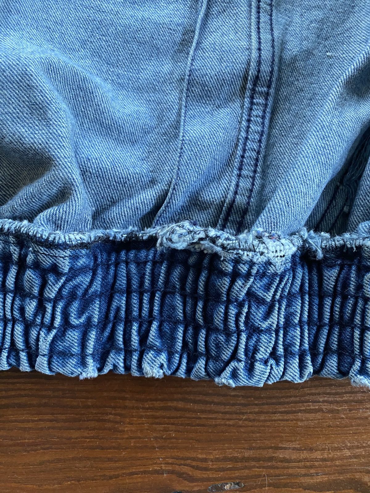 Vintage Vintage 80’s Jou Jou Women’s Denim Jean Jacket Size S / US 4 / IT 40 - 17 Thumbnail