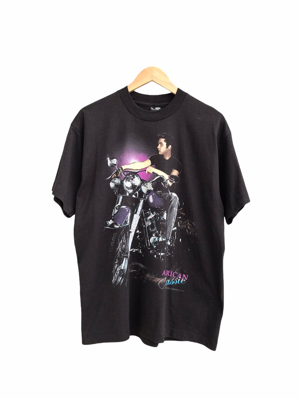 Vintage Vintage Harley Davidson Elvis Presley T-Shirt Size US L / EU 52-54 / 3 - 1 Thumbnail