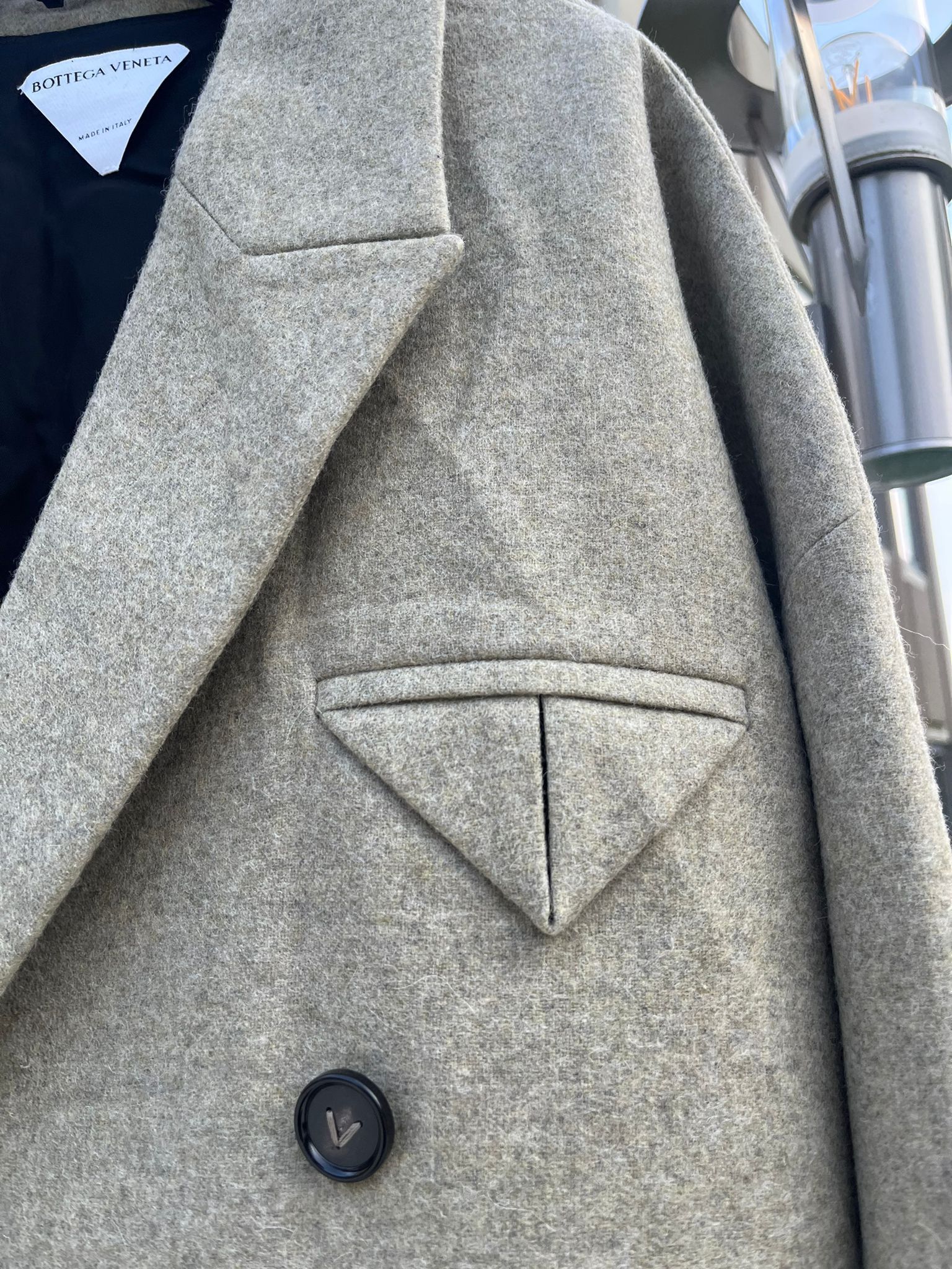 Bottega Veneta Military Flannel Jacket in Chameleon Size US L / EU 52-54 / 3 - 9 Thumbnail