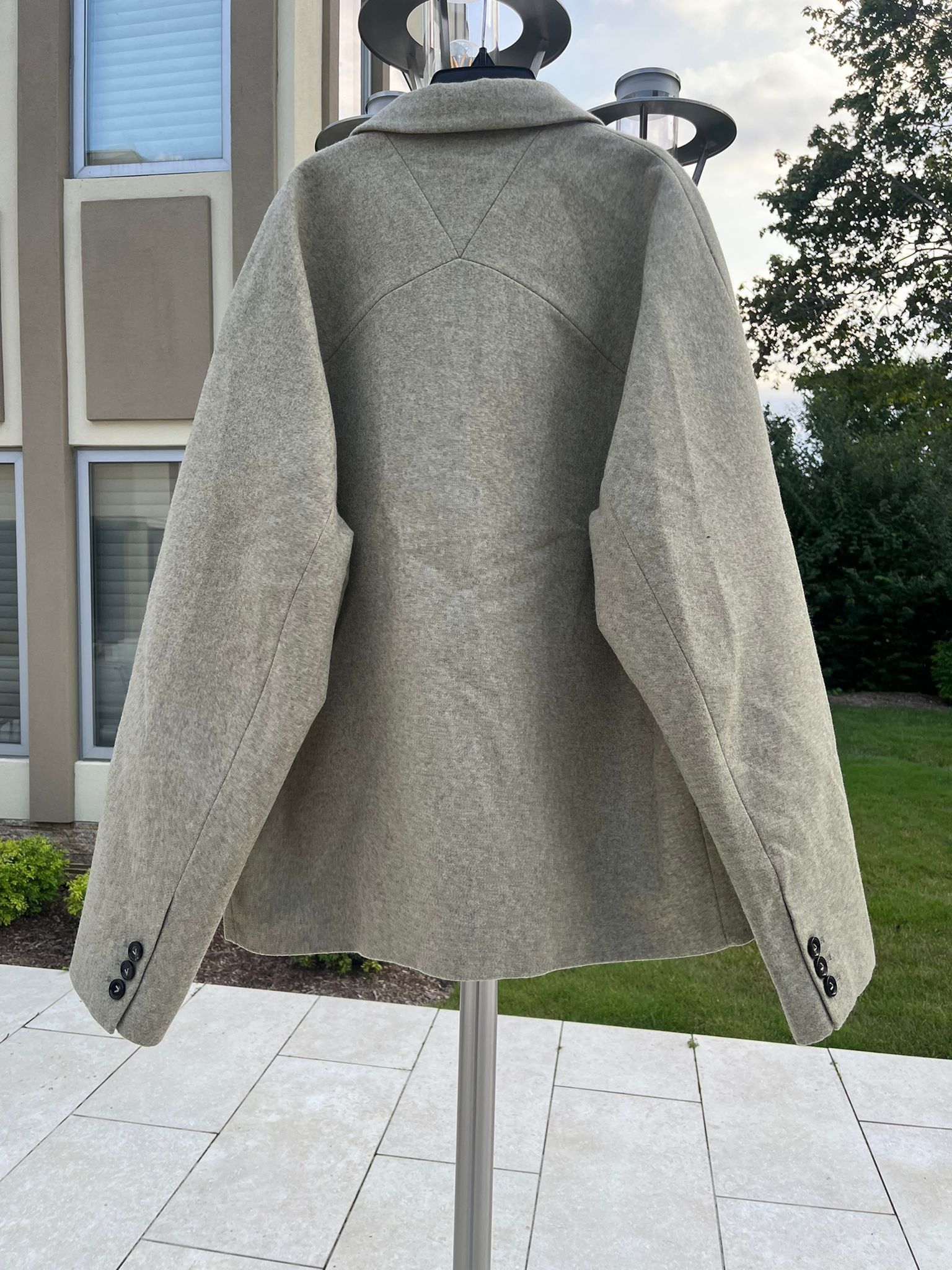 Bottega Veneta Military Flannel Jacket in Chameleon Size US L / EU 52-54 / 3 - 17 Thumbnail