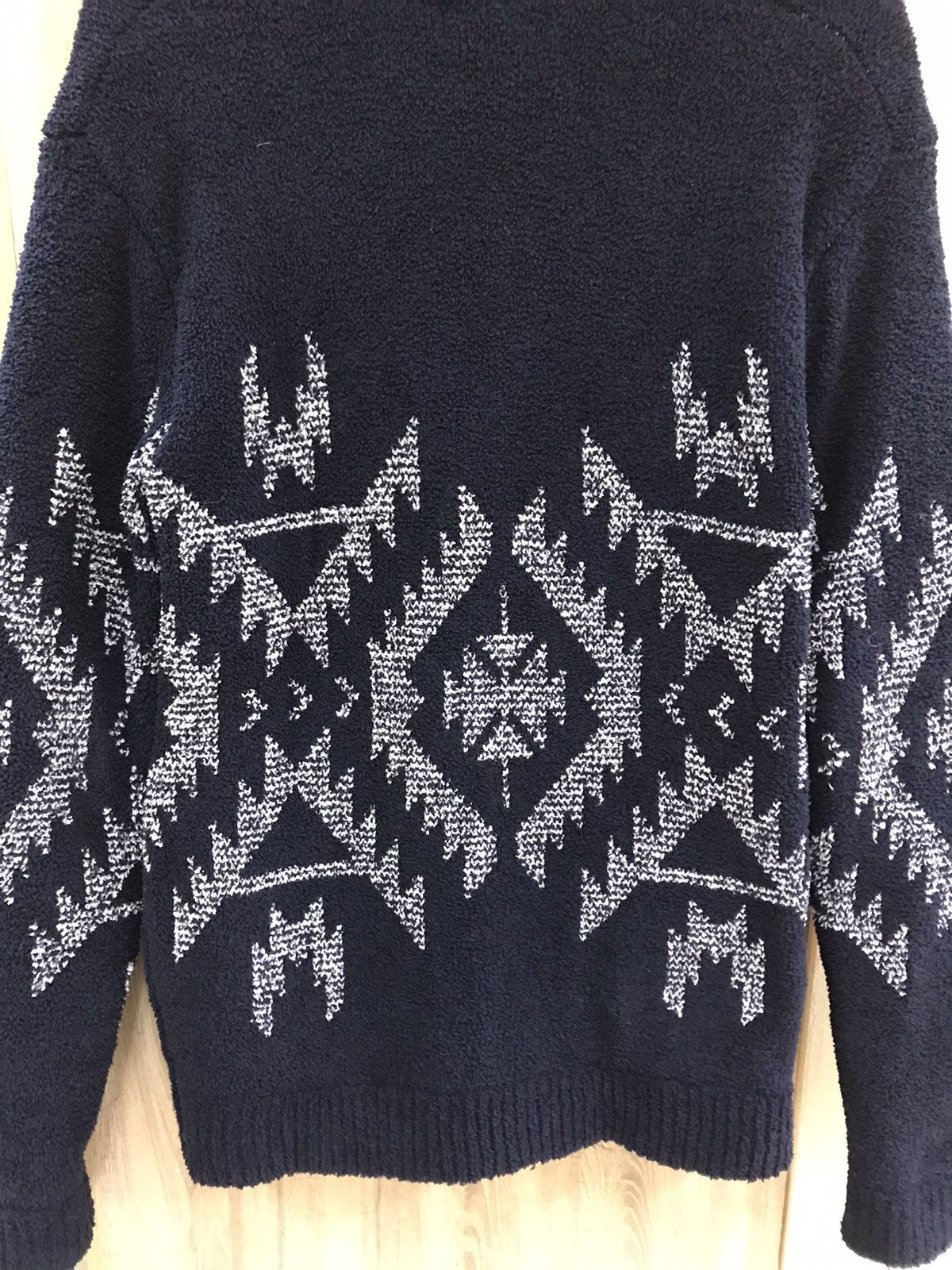 Homespun Knitwear Joan Native Vintage Cardigan Size US L / EU 52-54 / 3 - 15 Thumbnail