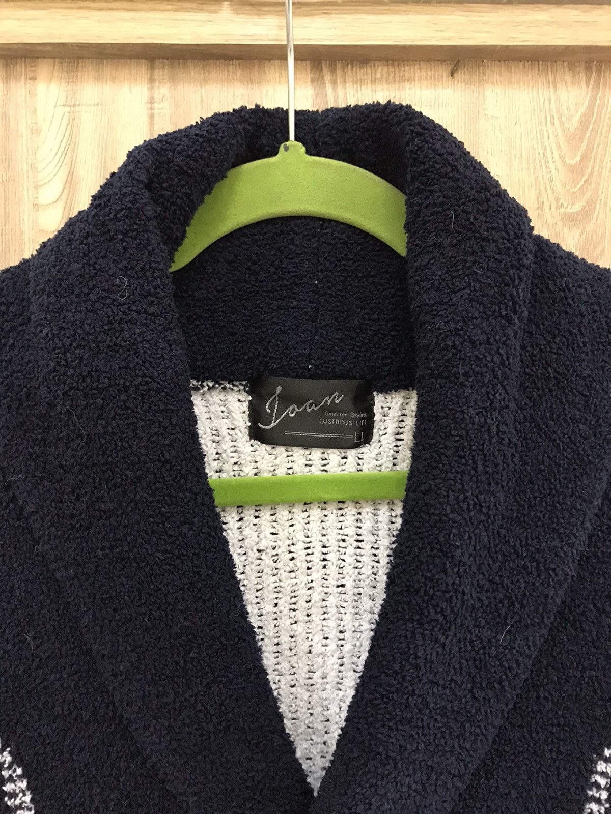 Homespun Knitwear Joan Native Vintage Cardigan Size US L / EU 52-54 / 3 - 4 Thumbnail