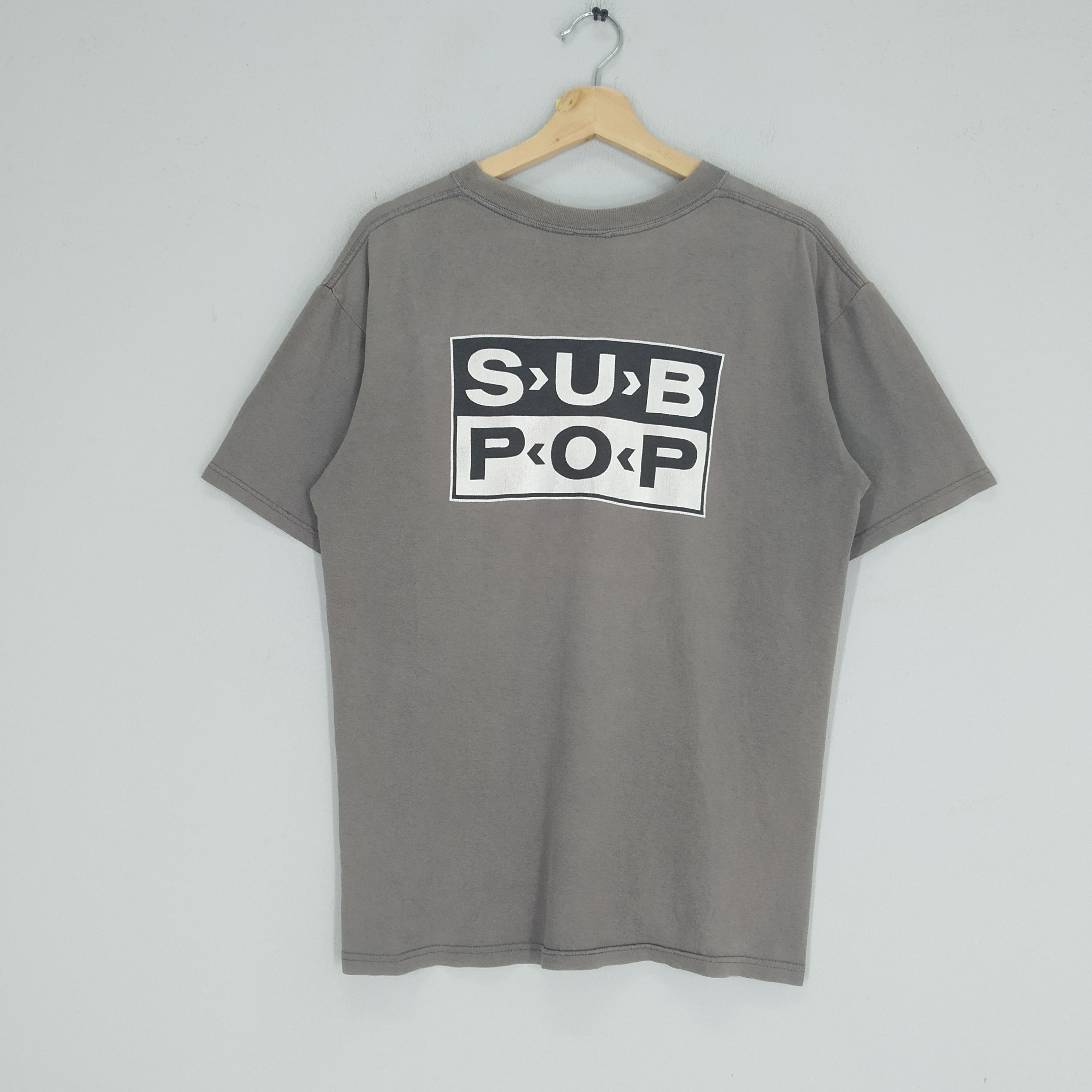 Vintage Y2K Sub Pop Unemployed Band Music Grunge Promo Shirt