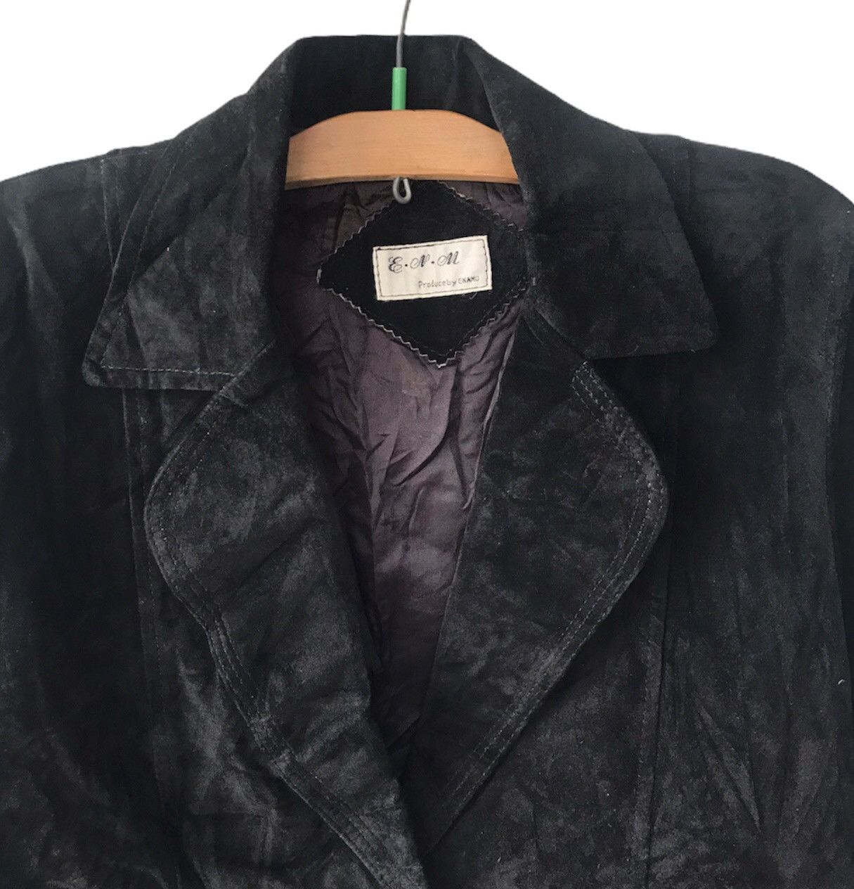 Japanese Brand Enamu leather cropped jacket Size US S / EU 44-46 / 1 - 2 Thumbnail