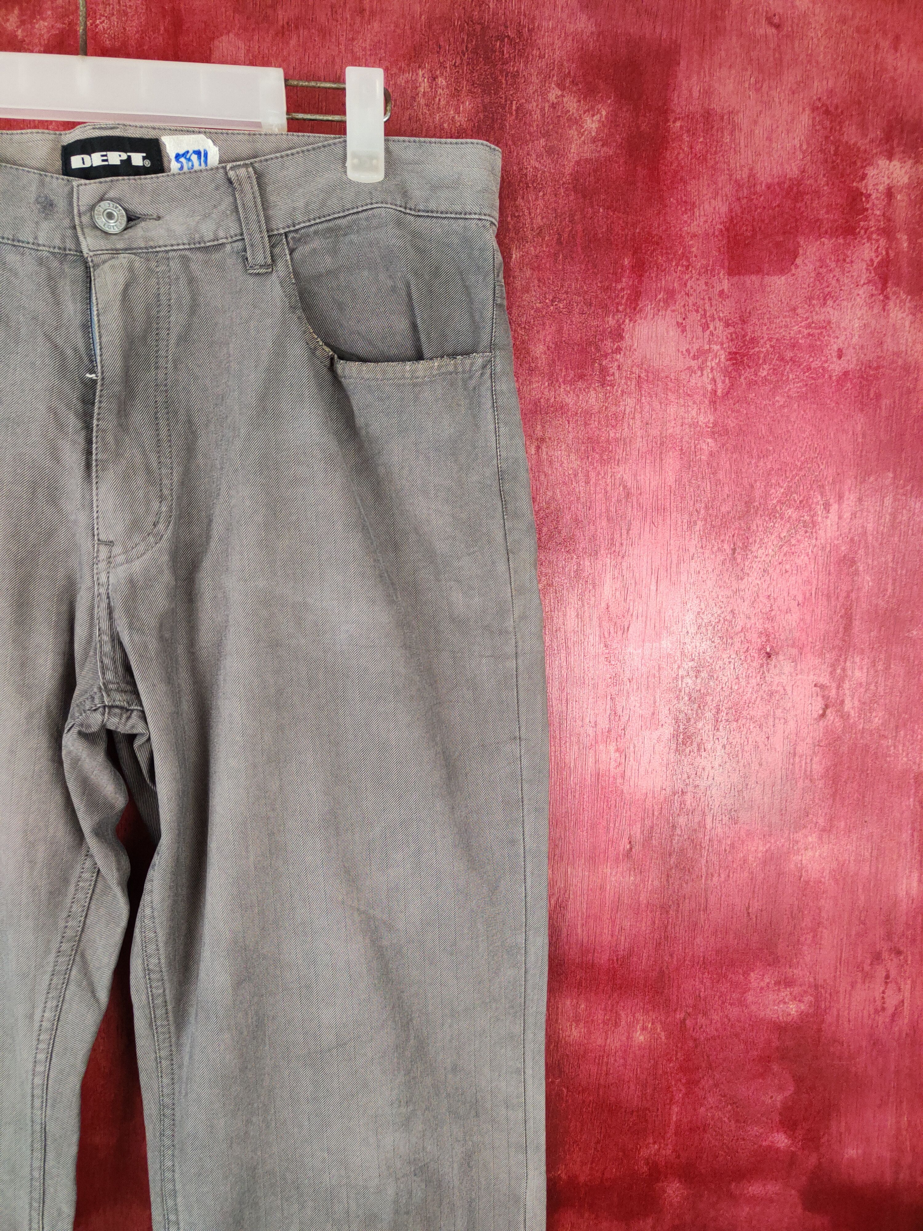 Japanese Brand Dept® Gray Multi Pocket Tactical Cargo Pants #S546 Size US 33 - 5 Thumbnail