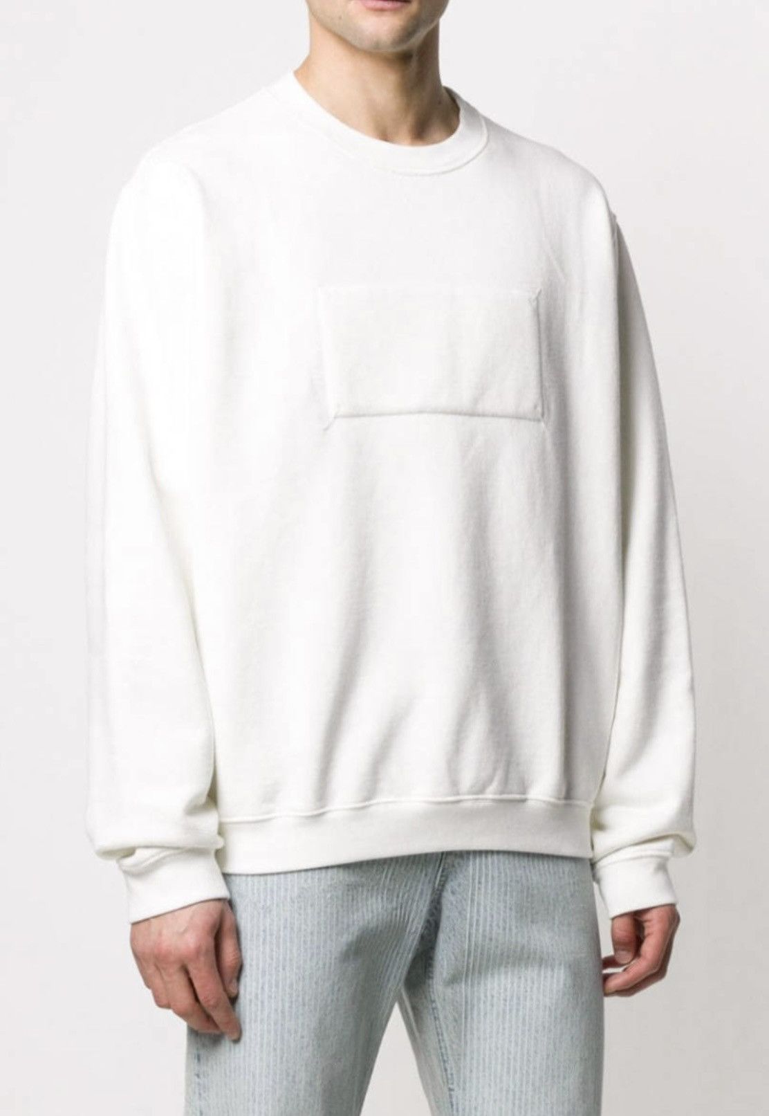 Maison Margiela 🔥 Rare! Margiela Memory of Lable four stitches sweatshirt Size US M / EU 48-50 / 2 - 4 Thumbnail