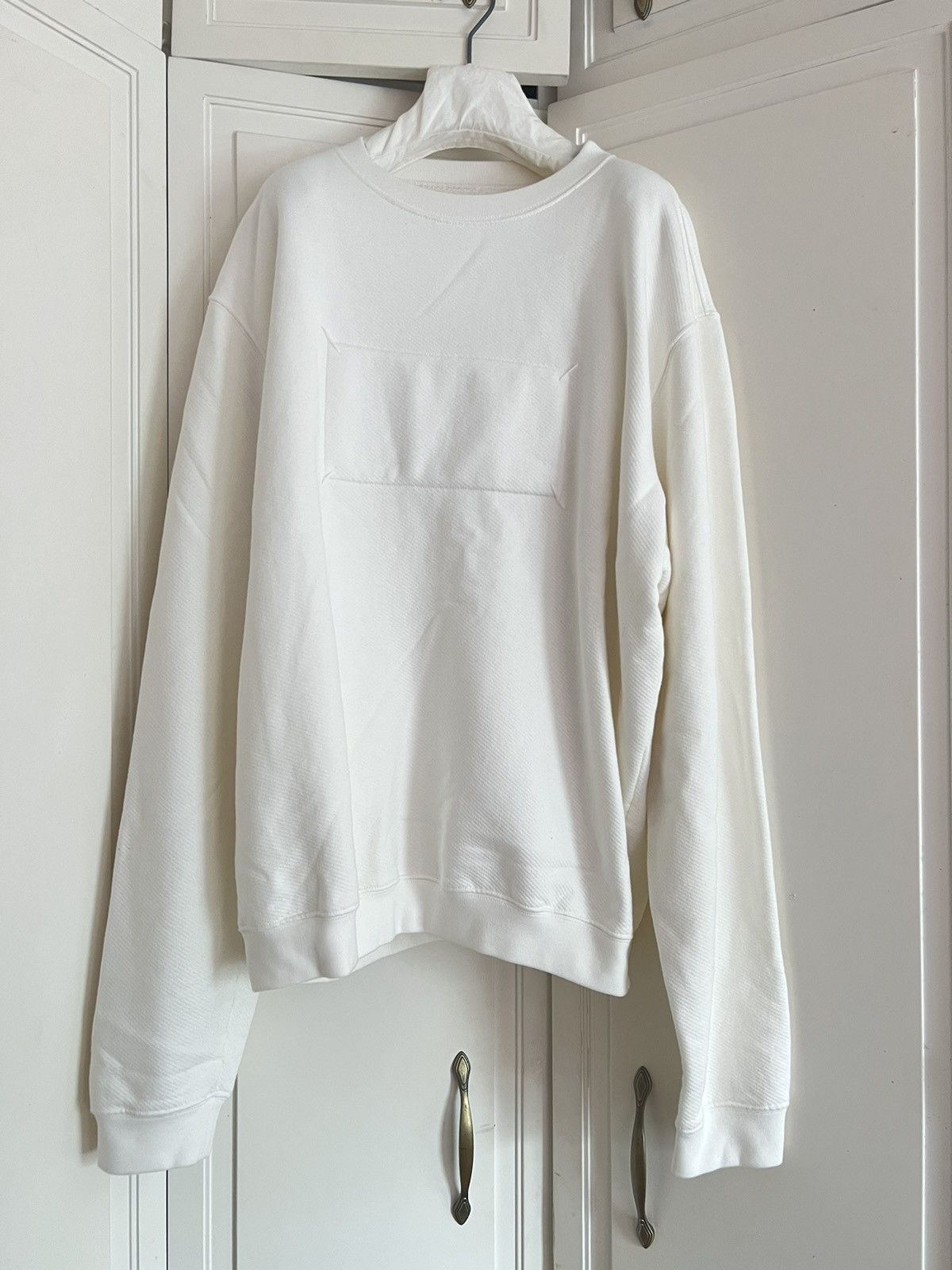 Maison Margiela 🔥 Rare! Margiela Memory of Lable four stitches sweatshirt Size US M / EU 48-50 / 2 - 3 Thumbnail