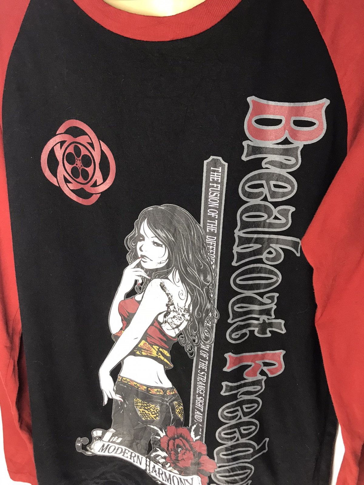 Japanese Brand The Japanese explosion printed long sleeve tshirt Size US S / EU 44-46 / 1 - 4 Thumbnail