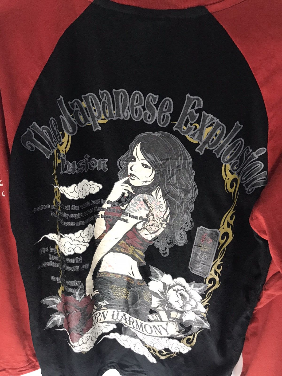 Japanese Brand The Japanese explosion printed long sleeve tshirt Size US S / EU 44-46 / 1 - 5 Thumbnail