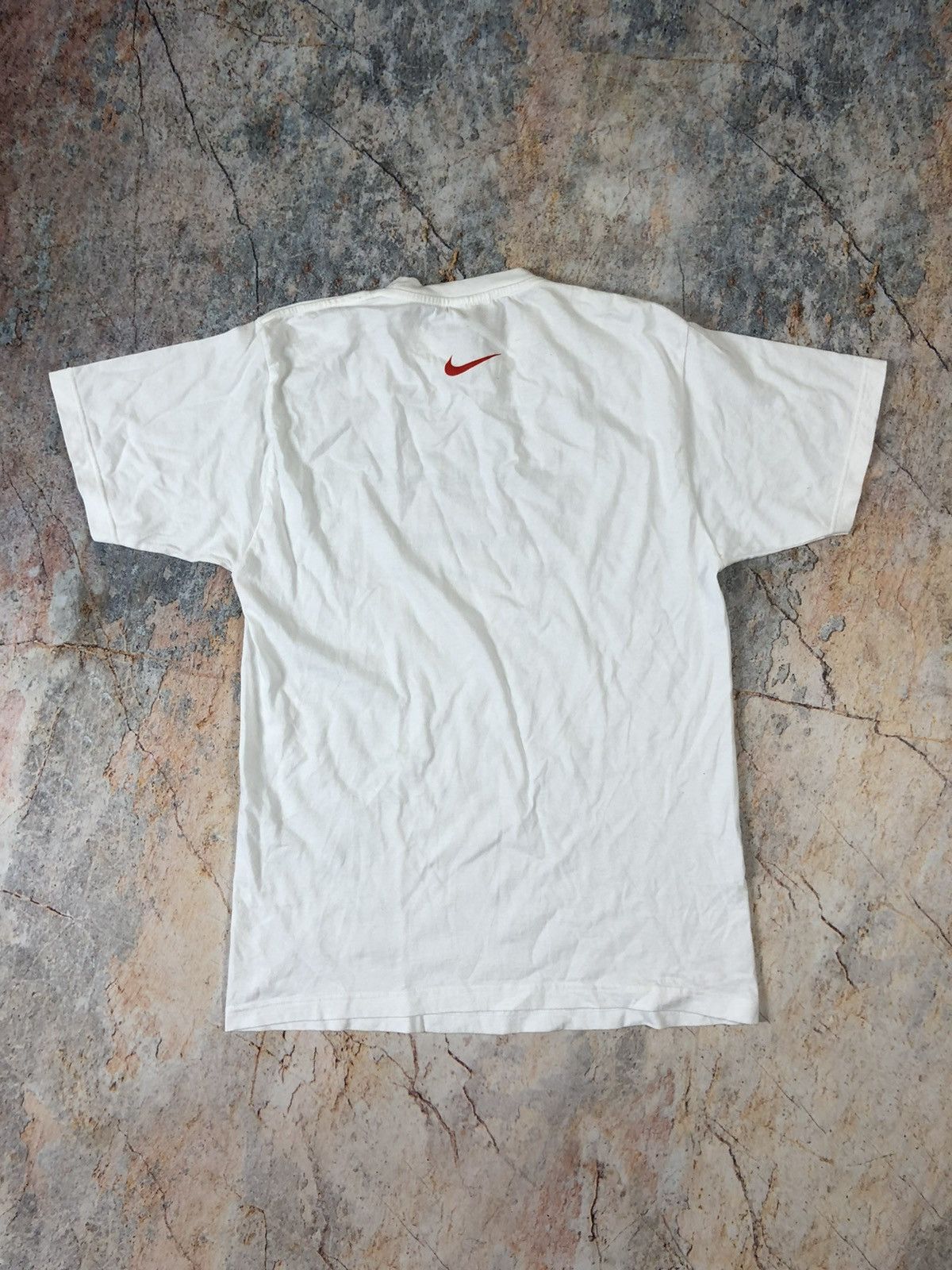 Nike × Vintage Nike vintage white big logo Size US M / EU 48-50 / 2 - 4 Thumbnail