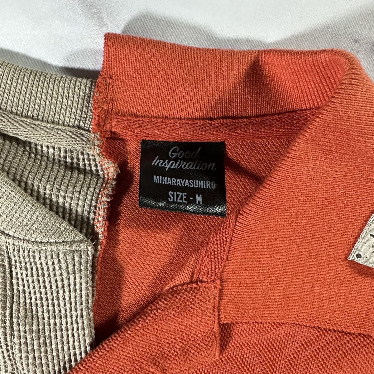 Maison MIHARA YASUHIRO MMY Good Inspiration Split Polo Size US M / EU 48-50 / 2 - 6 Thumbnail