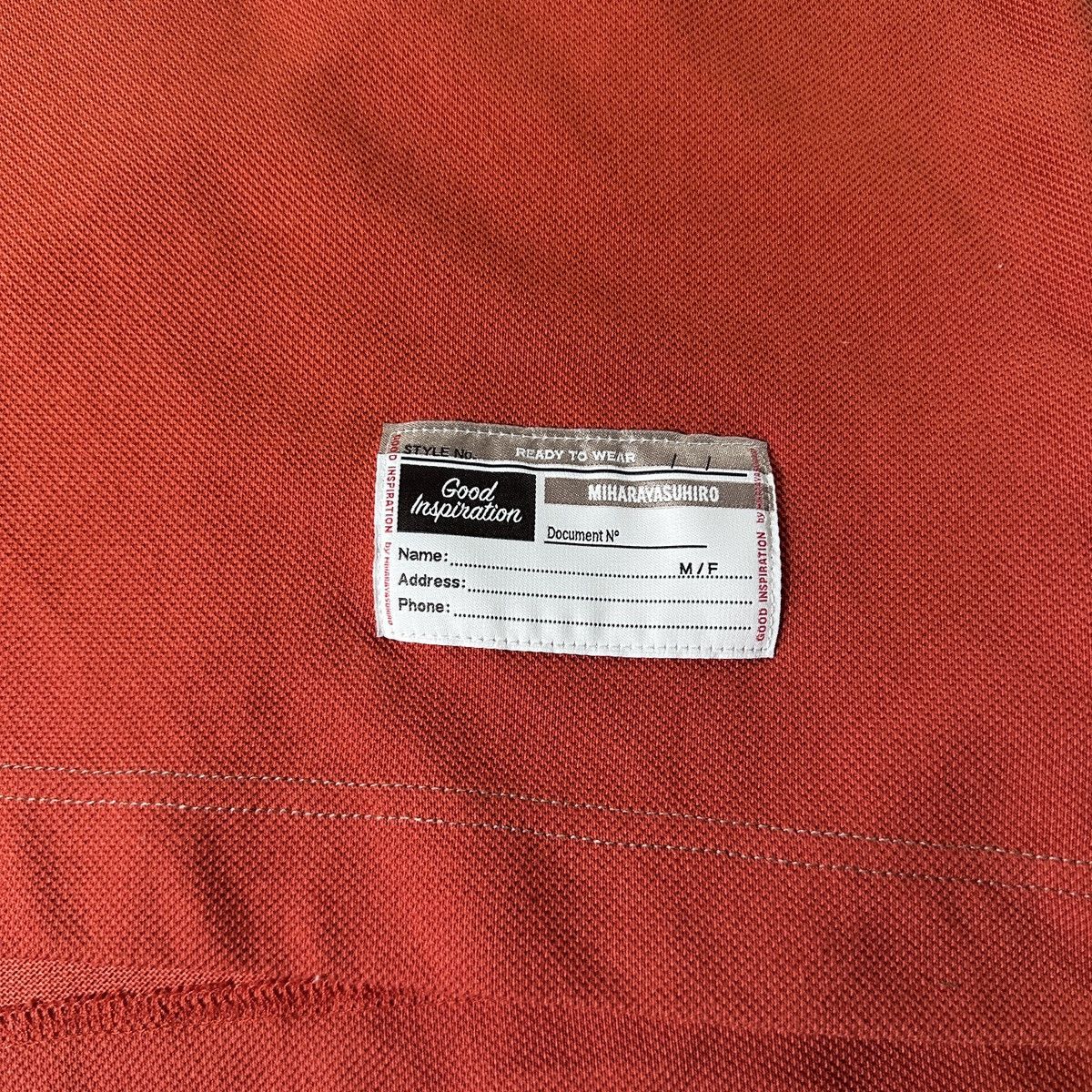 Maison MIHARA YASUHIRO MMY Good Inspiration Split Polo Size US M / EU 48-50 / 2 - 4 Thumbnail