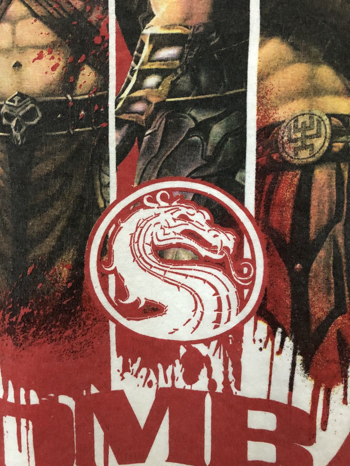 Vintage Vintage Mortal Kombat Big Print Character Very Rare T Shirt Size US L / EU 52-54 / 3 - 4 Thumbnail