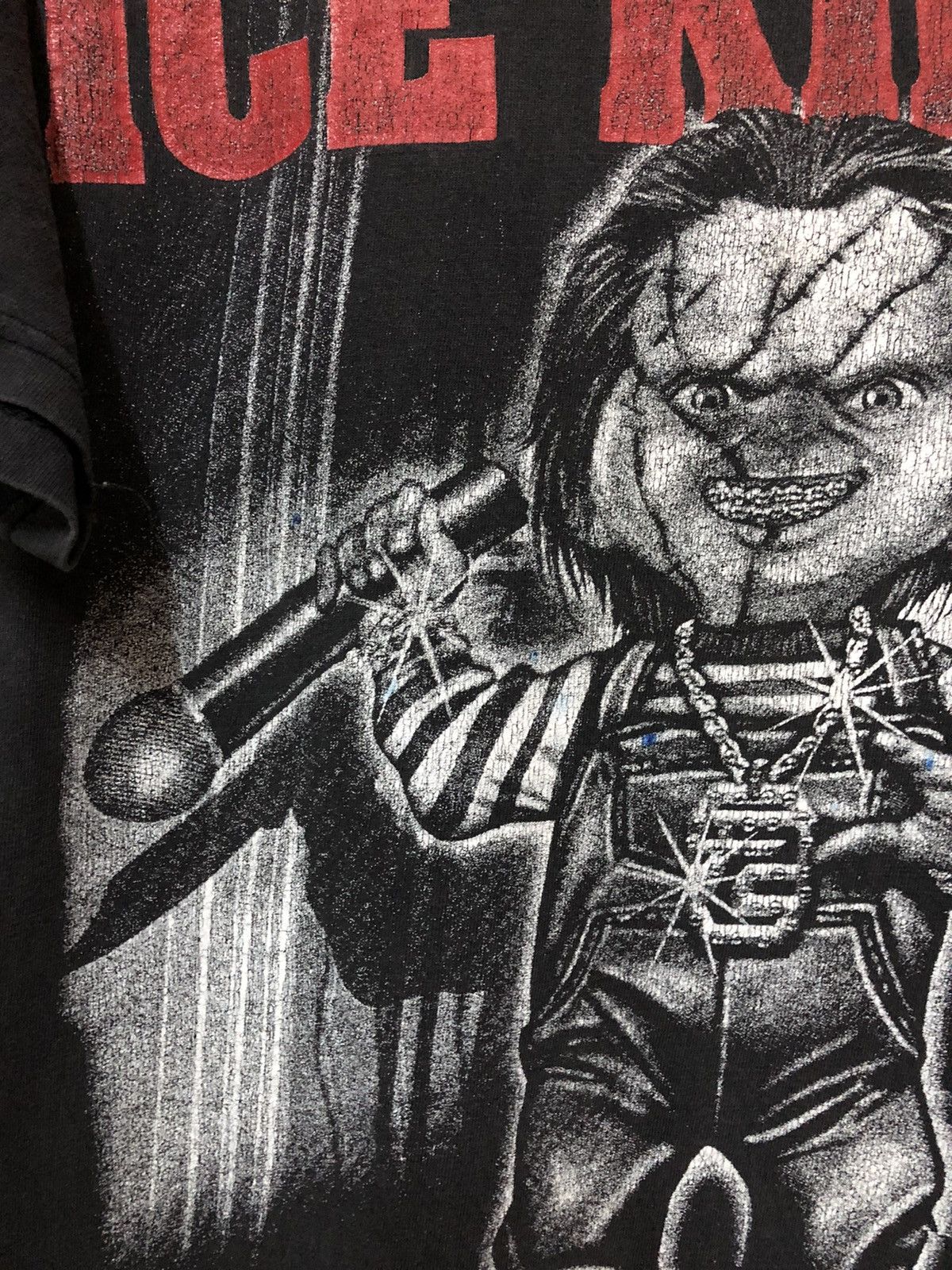 Expert Horror × Vintage Vintage Chucky Ice Killa Horror Movie Rare Tee Shirt Size US M / EU 48-50 / 2 - 5 Thumbnail