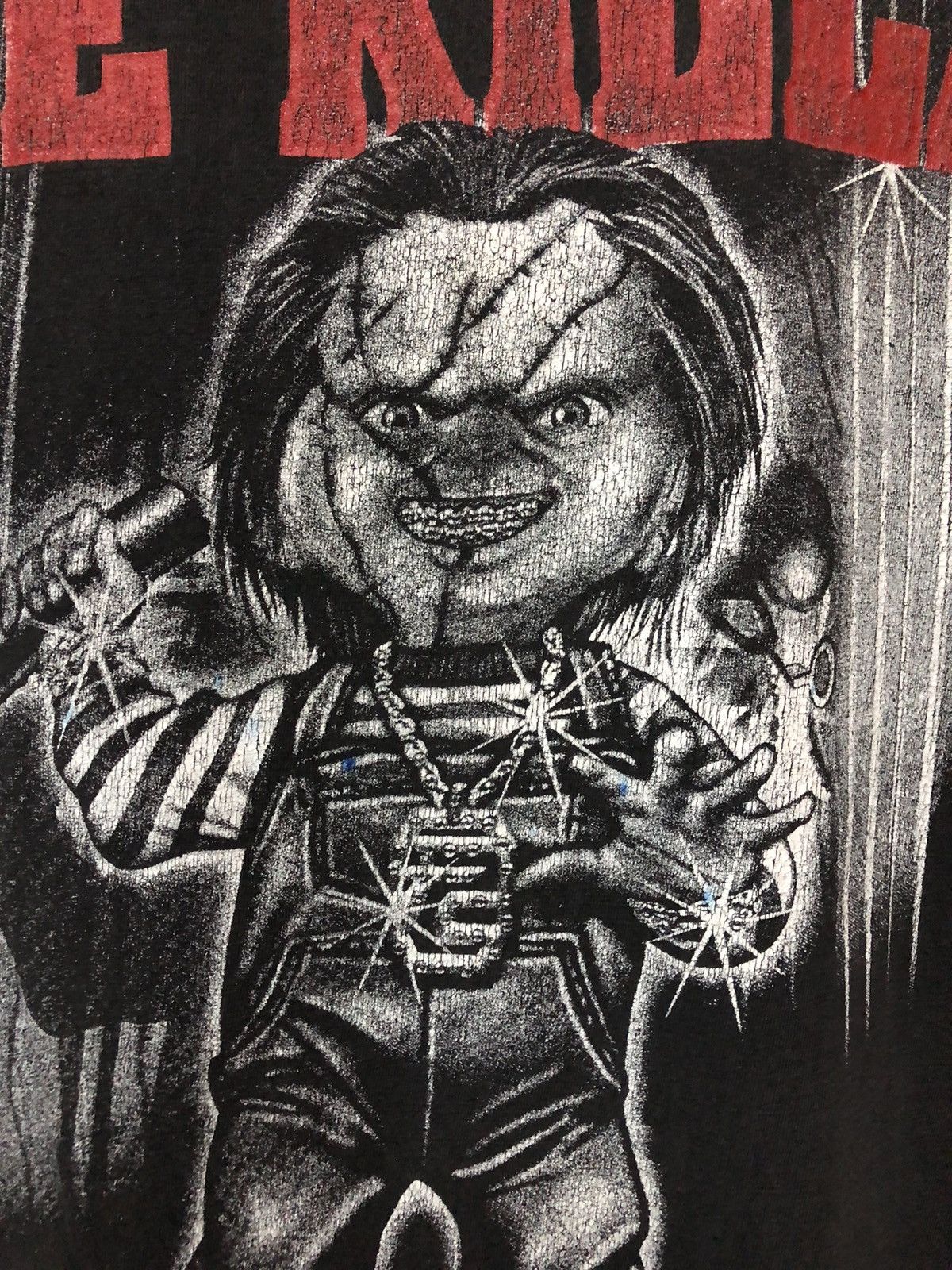 Expert Horror × Vintage Vintage Chucky Ice Killa Horror Movie Rare Tee Shirt Size US M / EU 48-50 / 2 - 4 Thumbnail