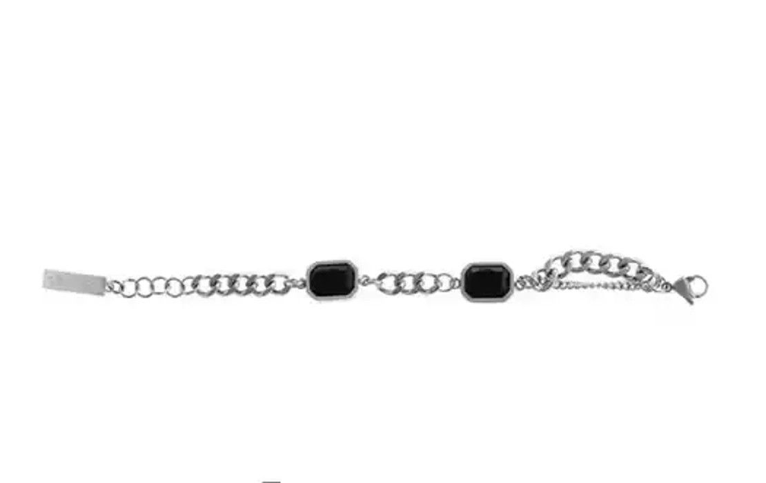 Designer × Vintage Vintage black gem bracelet Size ONE SIZE - 4 Thumbnail