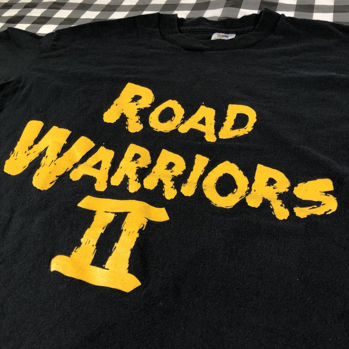 Fruit Of The Loom Road Warriors 2 Black Short Sleeves Vintage T Shirt Size US XL / EU 56 / 4 - 3 Thumbnail