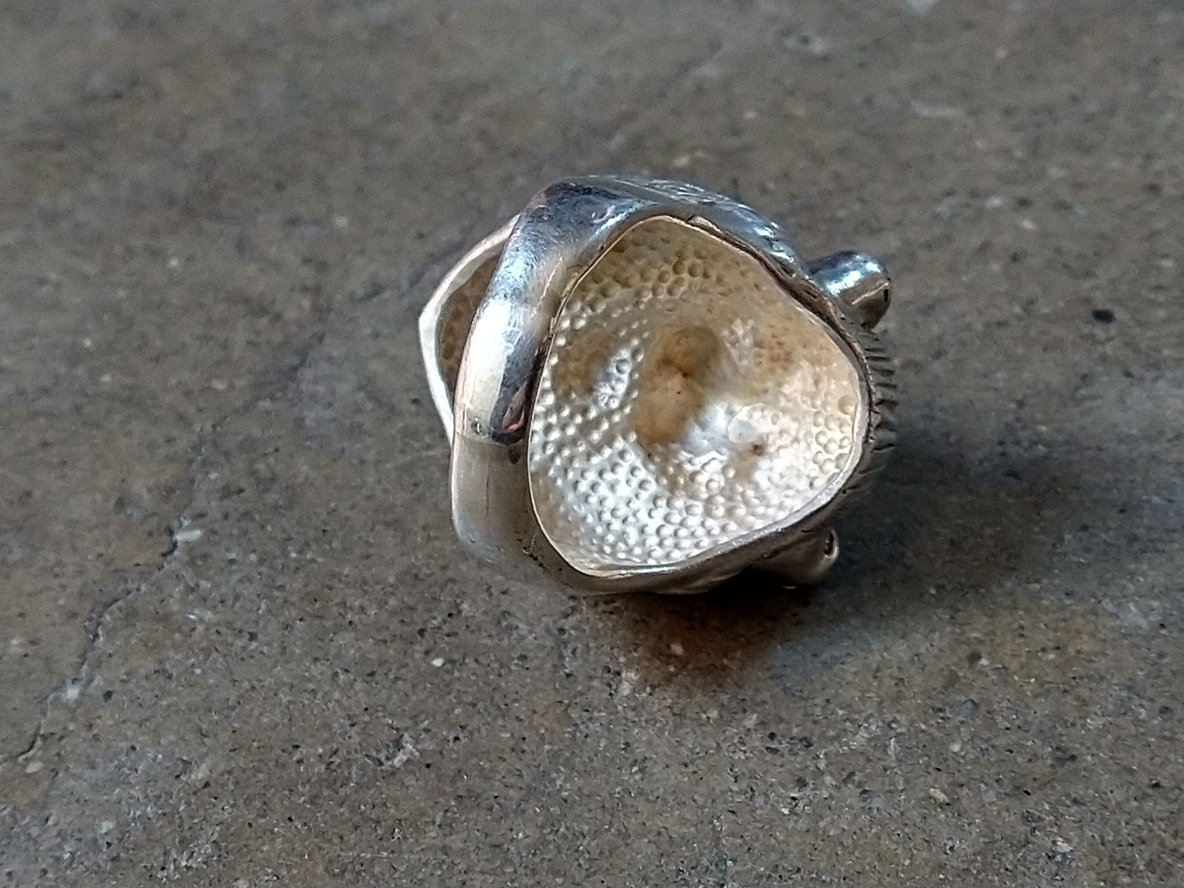 Jewelry Sterling Silver Ring Lion Pink Lab Ruby Size 9.75 Biker Size ONE SIZE - 11 Thumbnail