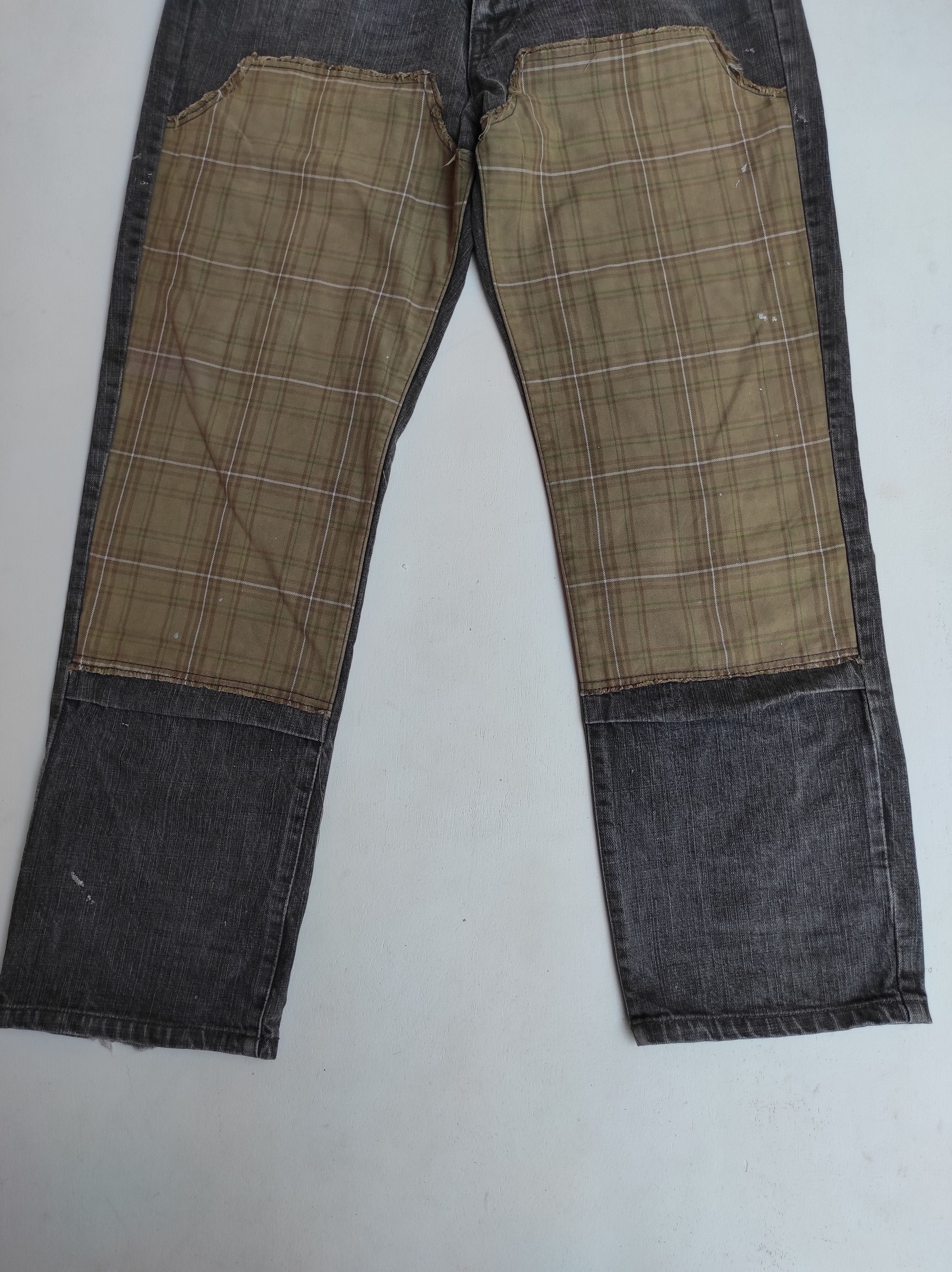 Japanese Brand × Seditionaries Gigglyroy Double Knee Denim Jeans Size US 32 / EU 48 - 4 Thumbnail