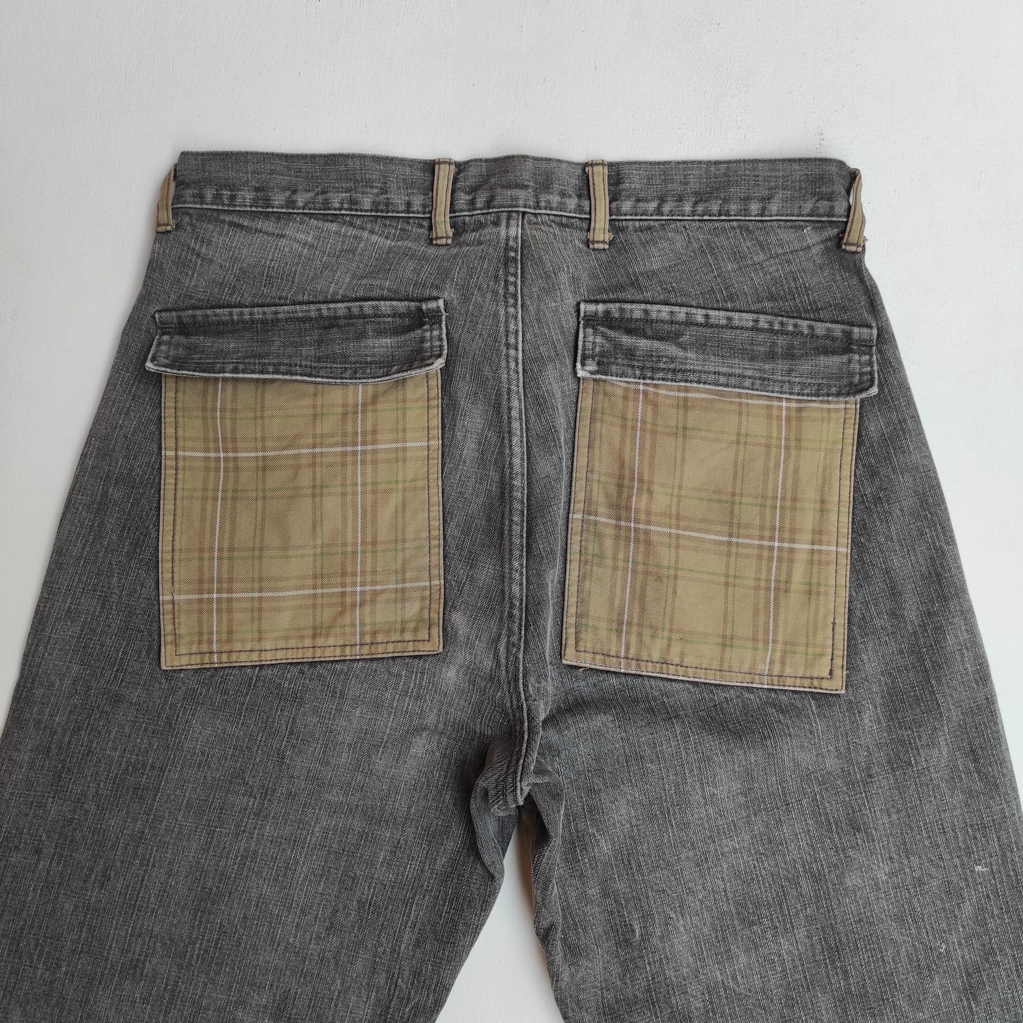 Japanese Brand × Seditionaries Gigglyroy Double Knee Denim Jeans Size US 32 / EU 48 - 17 Thumbnail