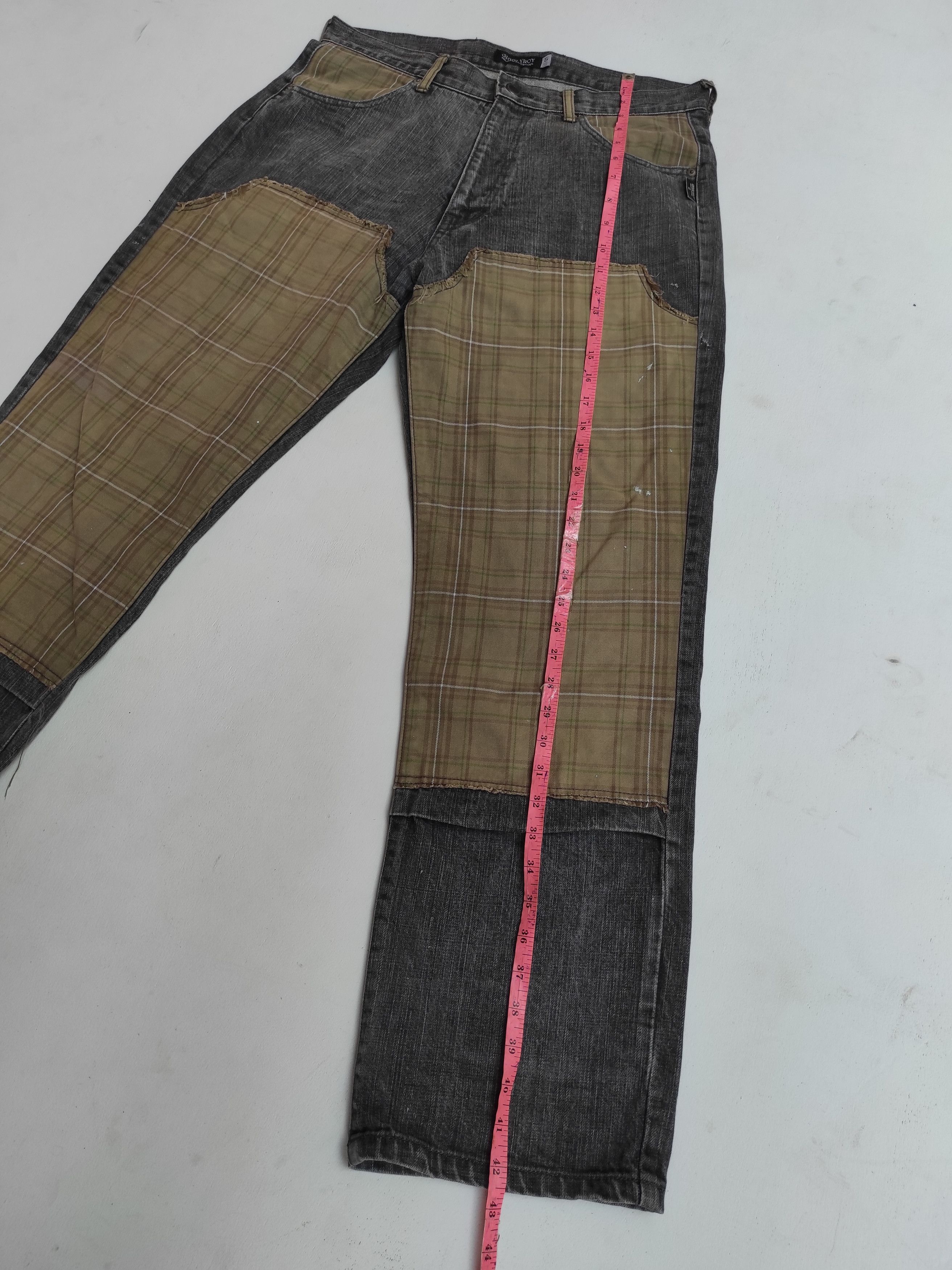 Japanese Brand × Seditionaries Gigglyroy Double Knee Denim Jeans Size US 32 / EU 48 - 23 Thumbnail