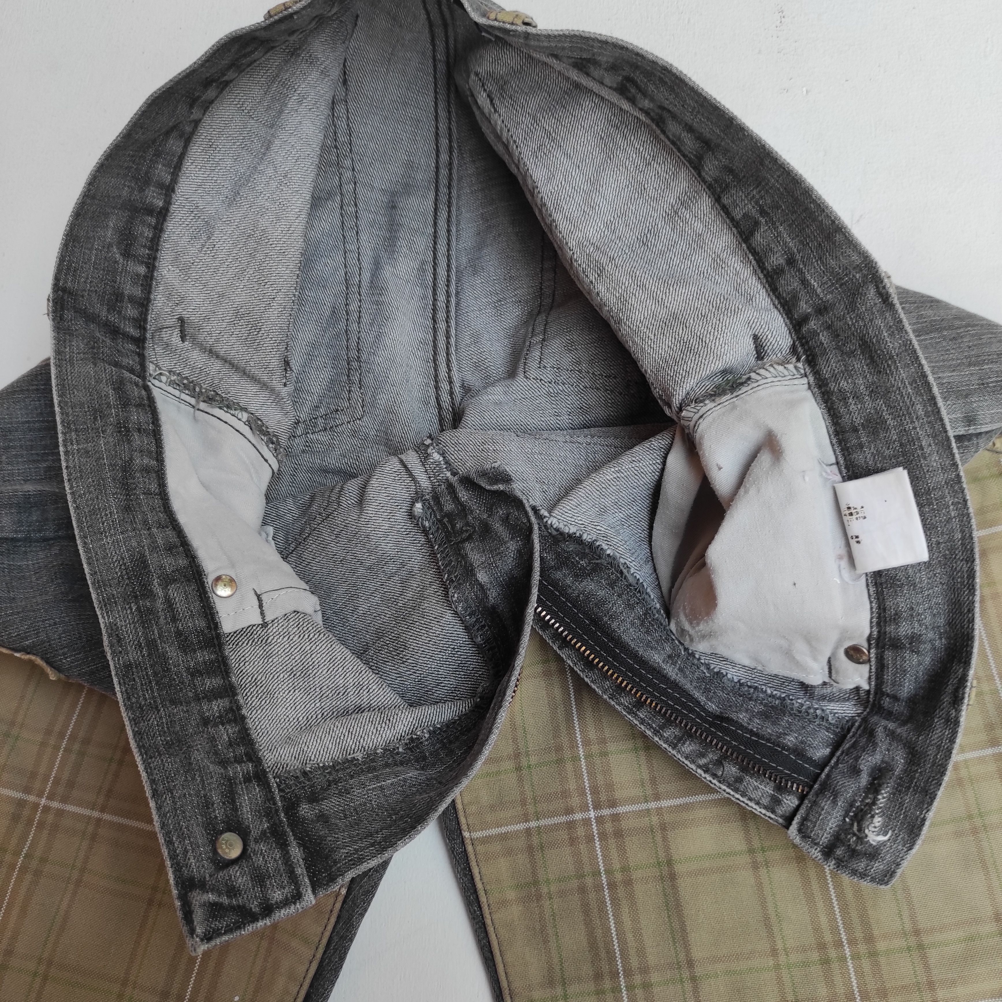 Japanese Brand × Seditionaries Gigglyroy Double Knee Denim Jeans Size US 32 / EU 48 - 13 Thumbnail