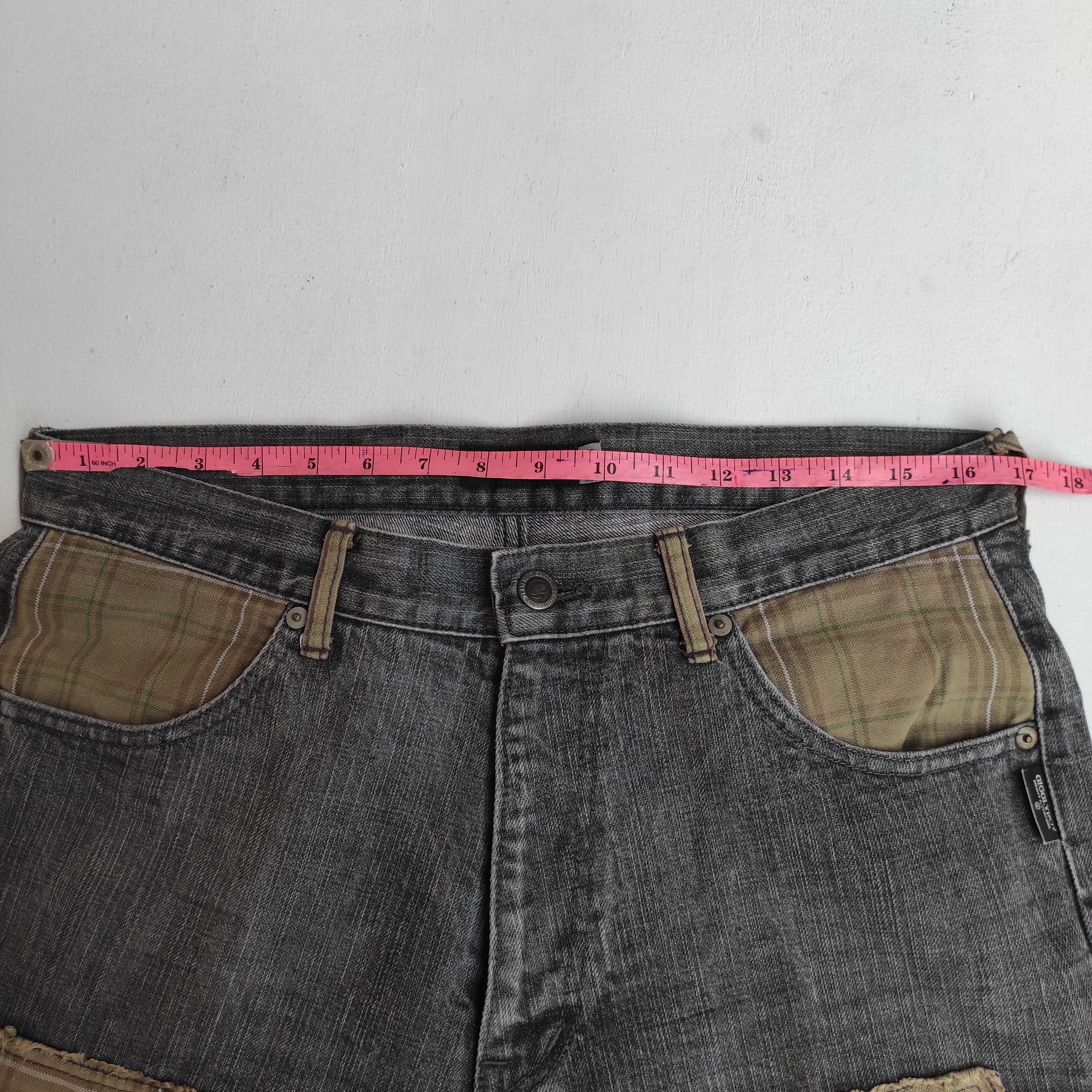 Japanese Brand × Seditionaries Gigglyroy Double Knee Denim Jeans Size US 32 / EU 48 - 22 Thumbnail