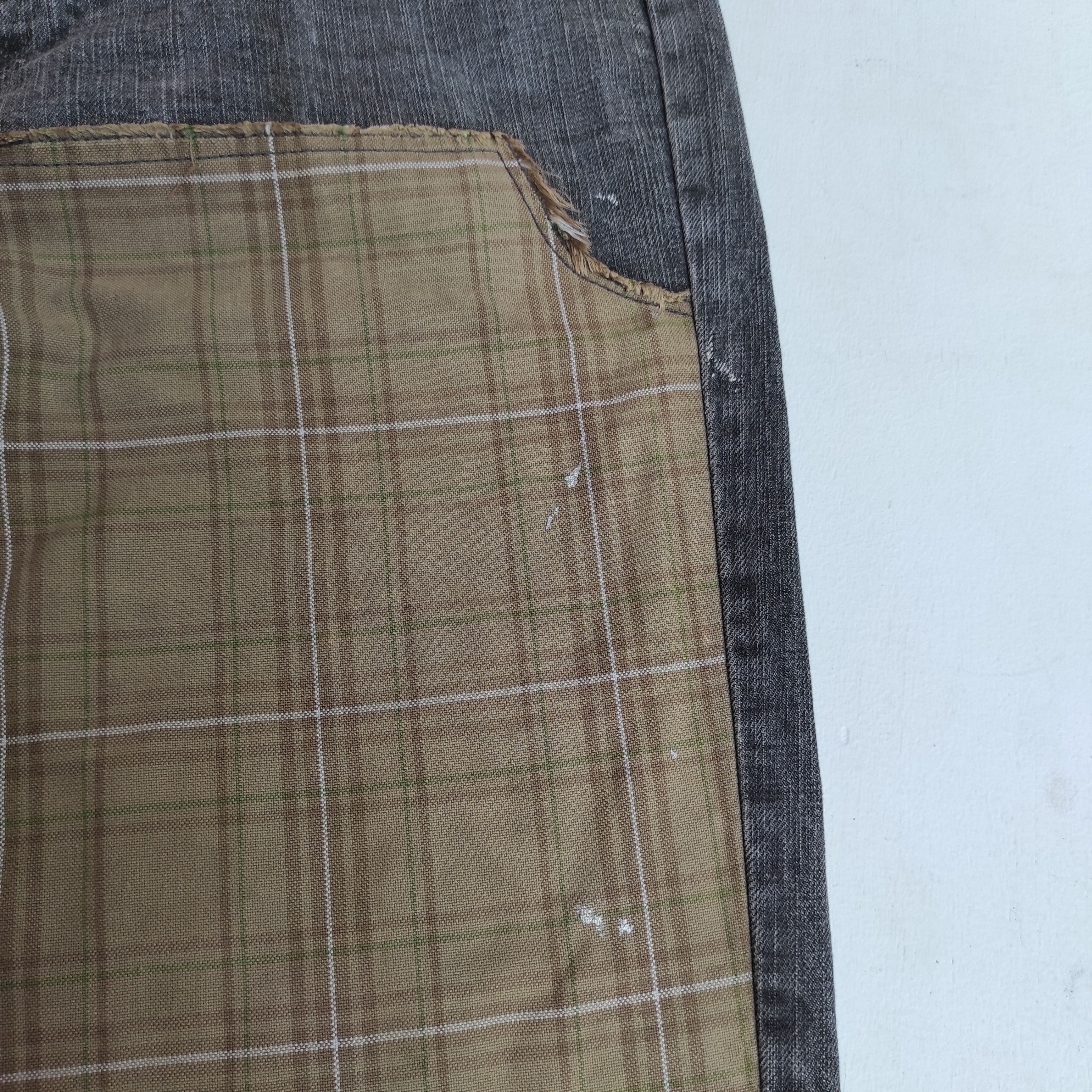 Japanese Brand × Seditionaries Gigglyroy Double Knee Denim Jeans Size US 32 / EU 48 - 10 Thumbnail