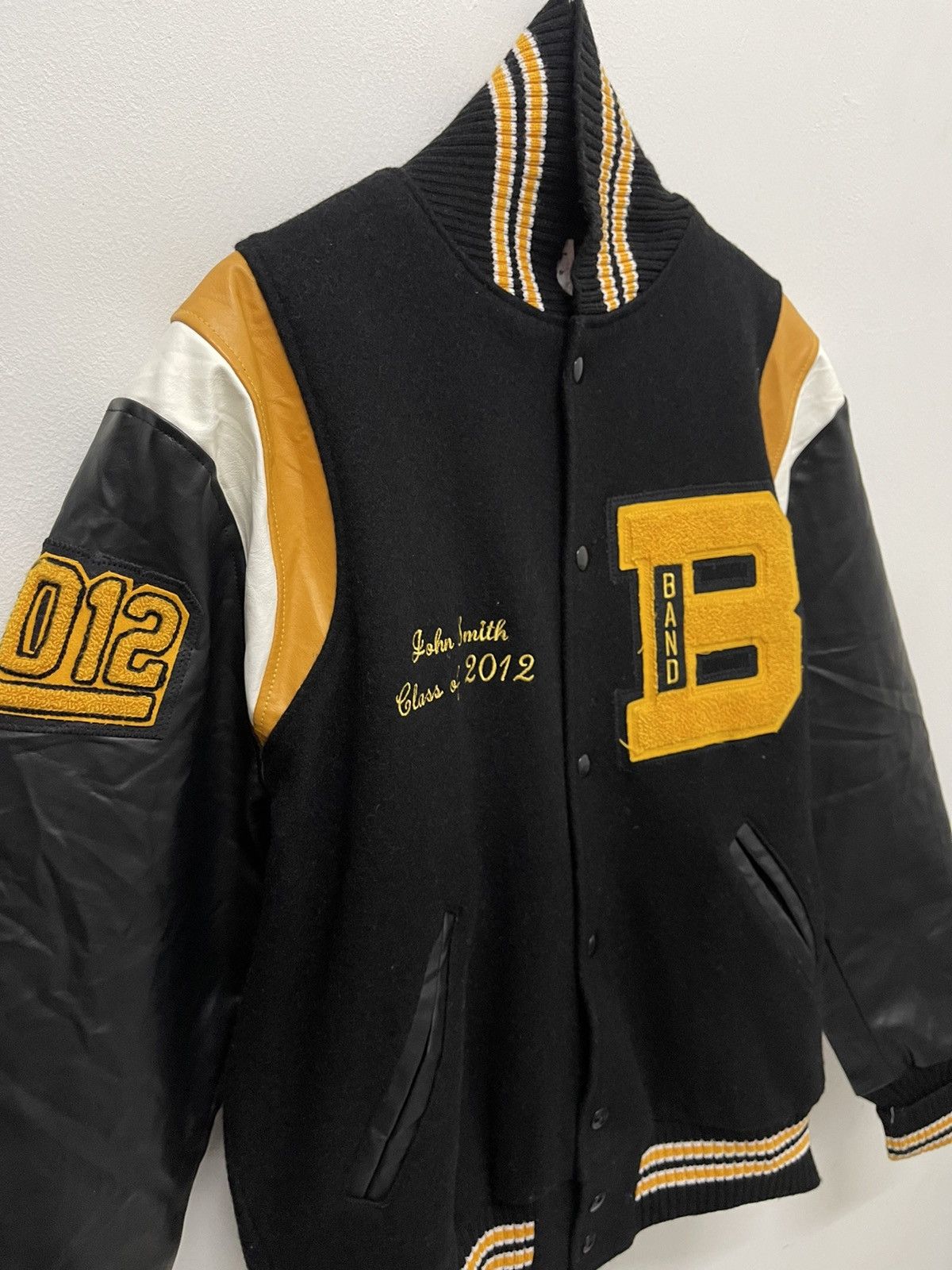 Japanese Brand 90’s Varsity Jacket BENTONVILLE BAND Leader Sportswear Size US M / EU 48-50 / 2 - 5 Thumbnail