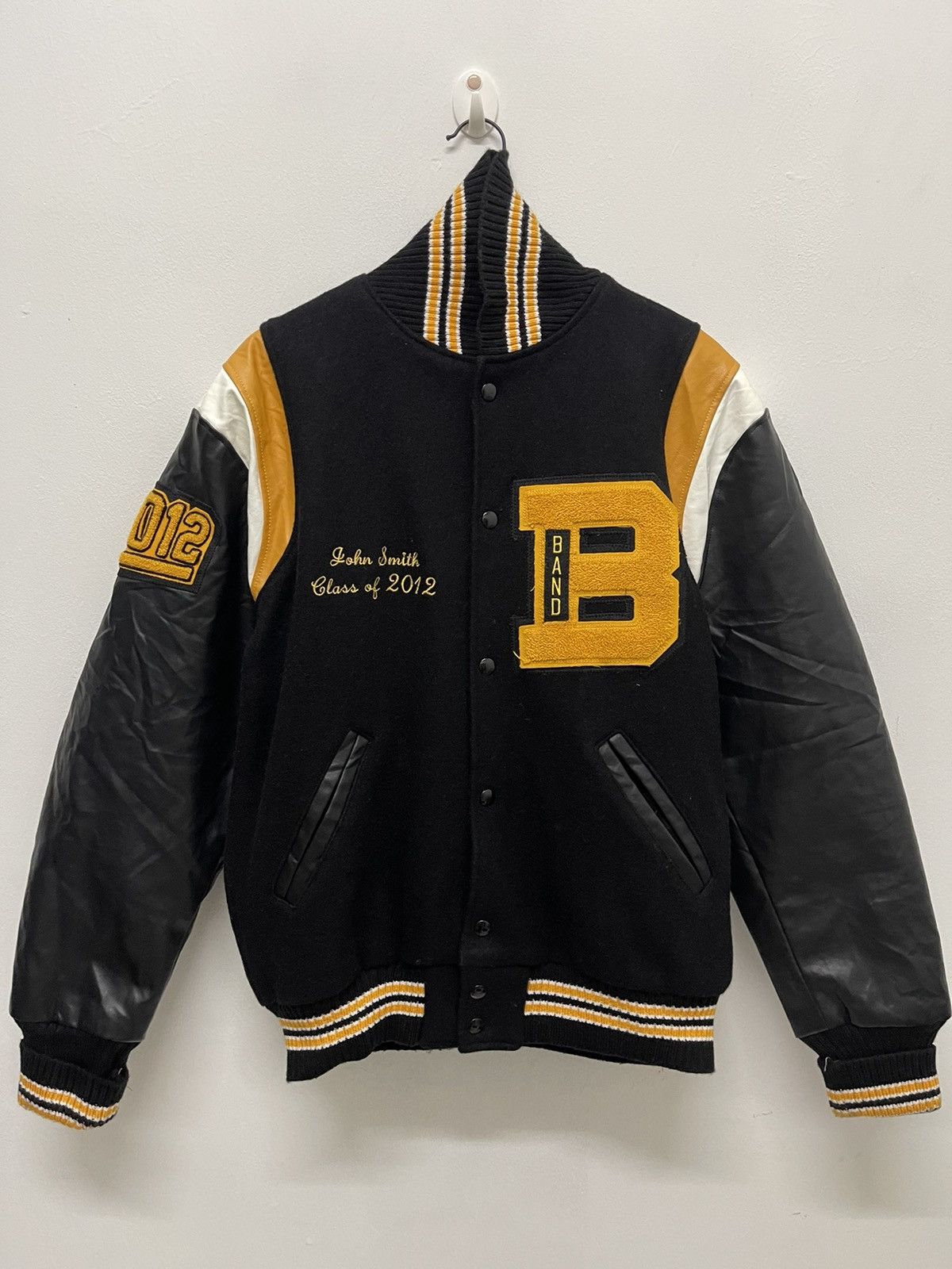 Japanese Brand 90’s Varsity Jacket BENTONVILLE BAND Leader Sportswear Size US M / EU 48-50 / 2 - 4 Thumbnail