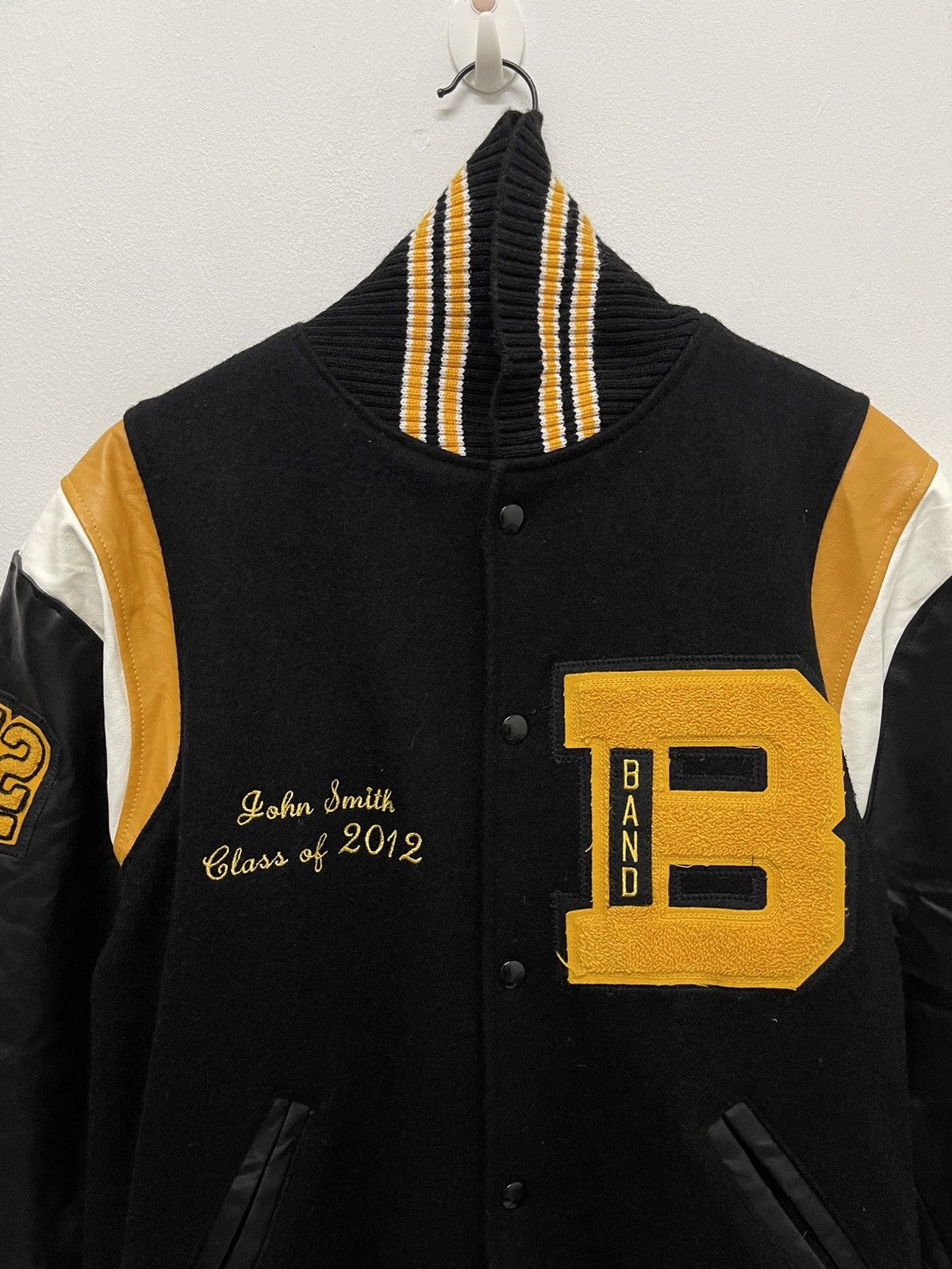 Japanese Brand 90’s Varsity Jacket BENTONVILLE BAND Leader Sportswear Size US M / EU 48-50 / 2 - 6 Thumbnail