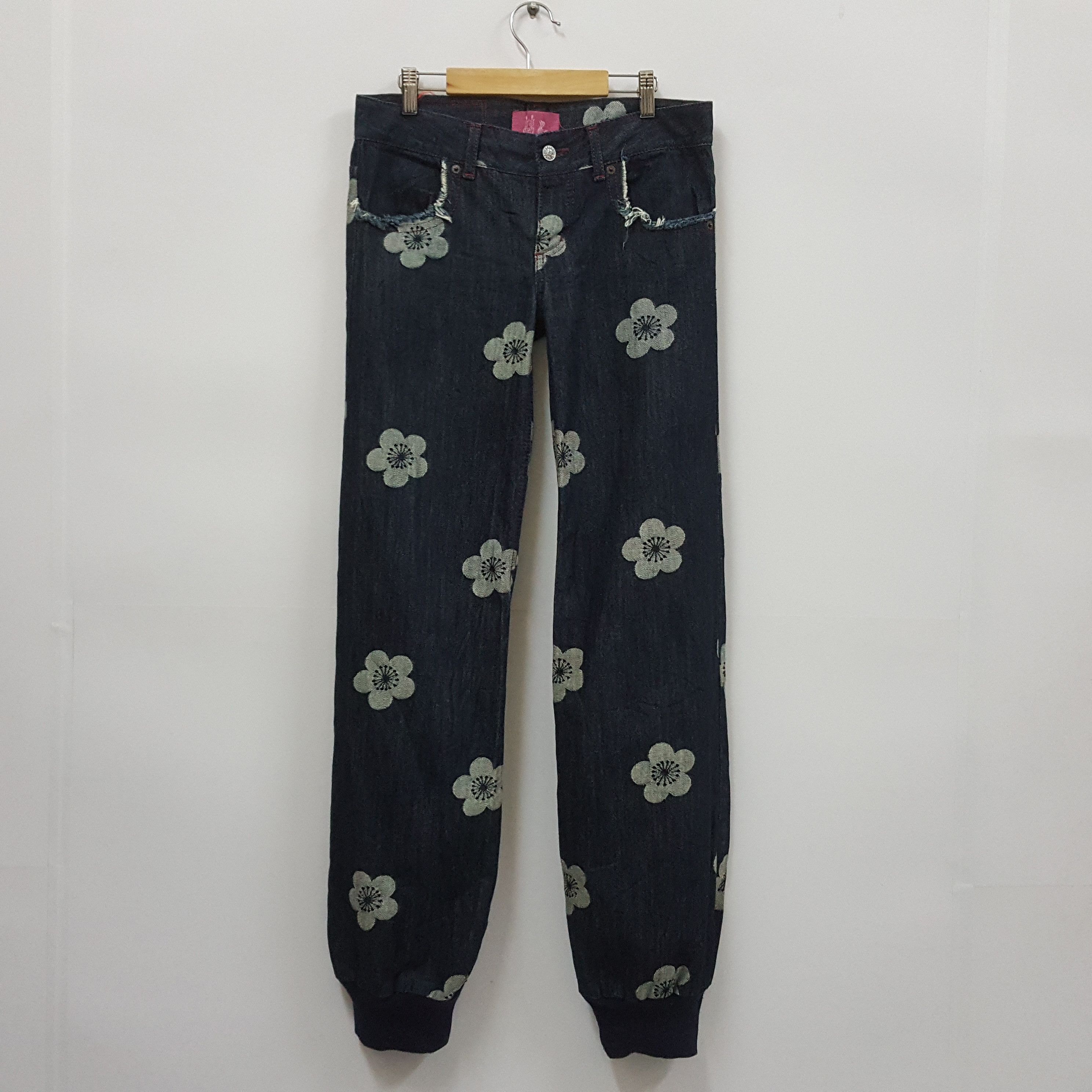 Japanese Brand Vintage ROUROU Japanese brand nice design denim jeans Size US 30 / EU 46 - 10 Thumbnail