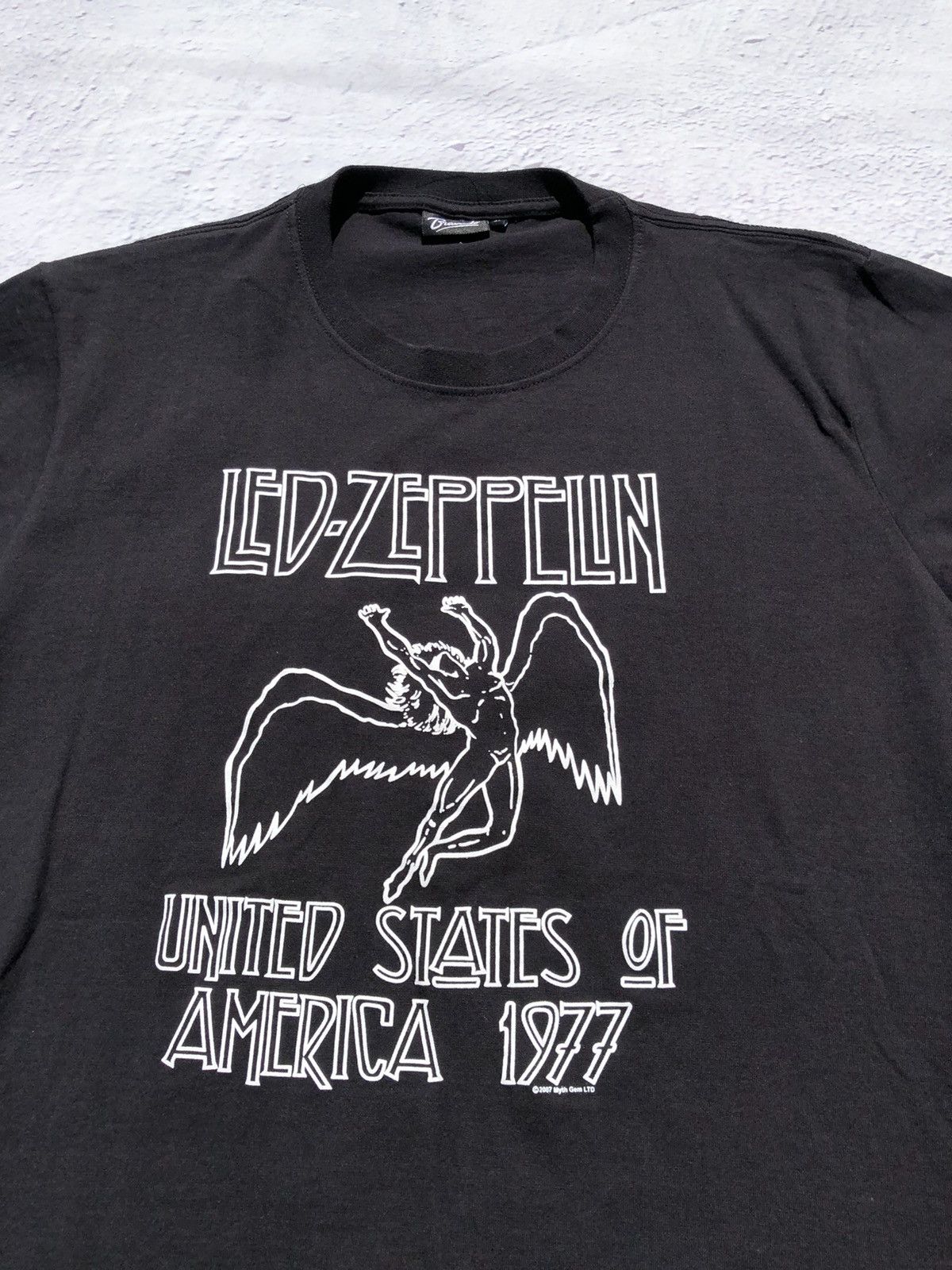 Band Tees Vintage 2007 Led Zeppelin United States of America 1977 Tee Size US L / EU 52-54 / 3 - 3 Thumbnail