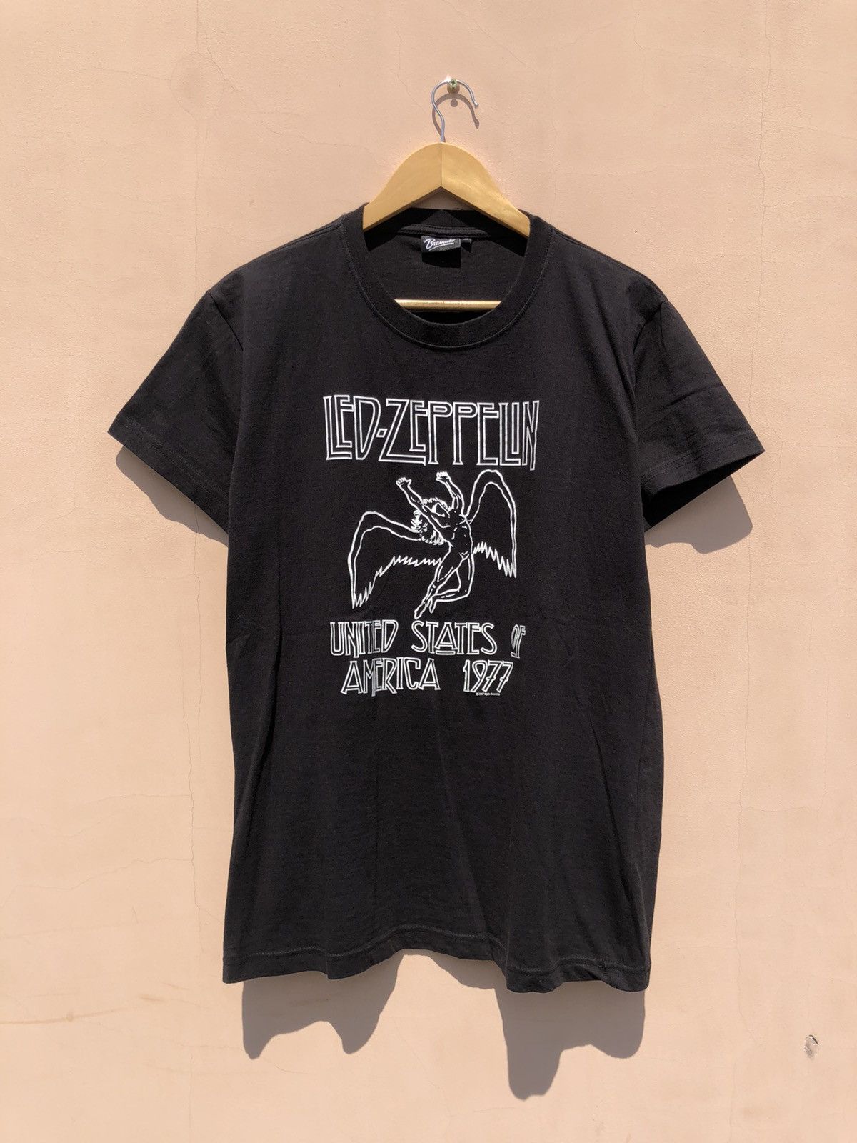 Band Tees Vintage 2007 Led Zeppelin United States of America 1977 Tee Size US L / EU 52-54 / 3 - 1 Thumbnail
