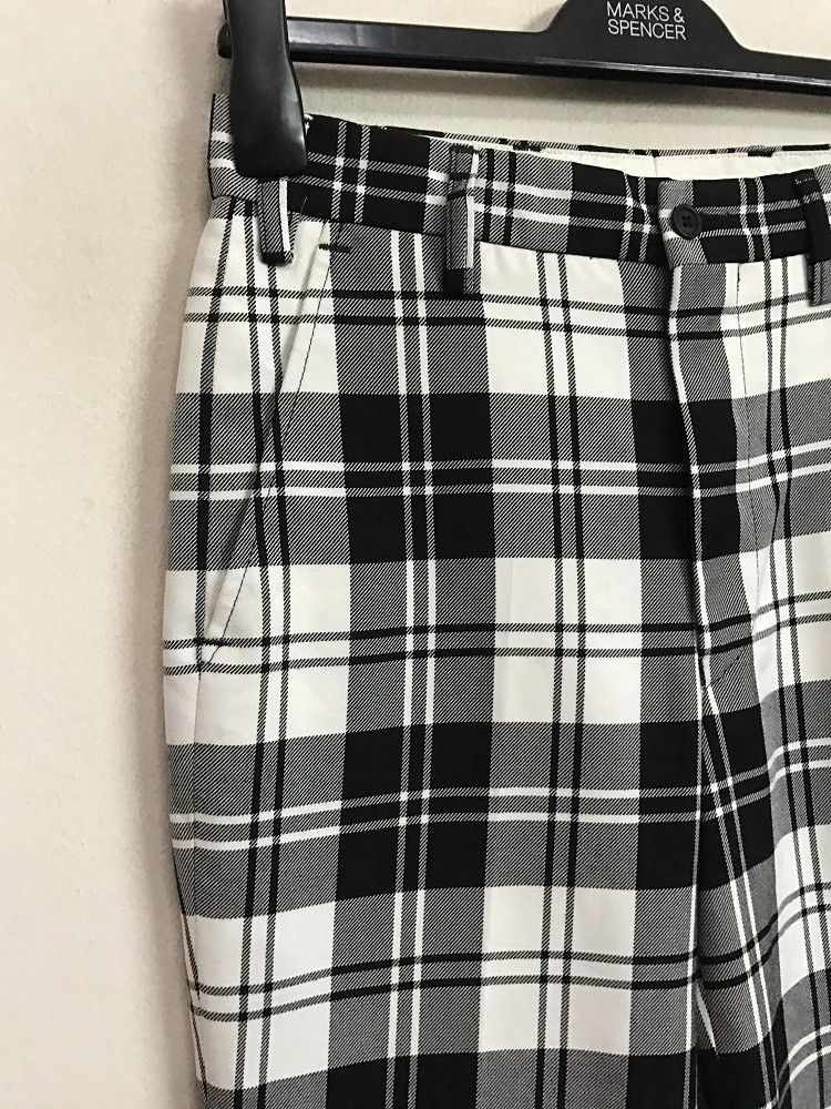 Vintage STAMFORD CLOTHIERS Made in England Tartan Check Trouser Size US 30 / EU 46 - 2 Thumbnail