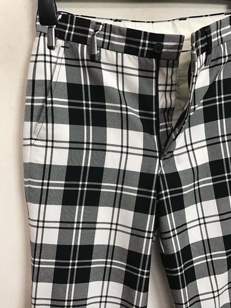 Vintage STAMFORD CLOTHIERS Made in England Tartan Check Trouser Size US 30 / EU 46 - 5 Thumbnail