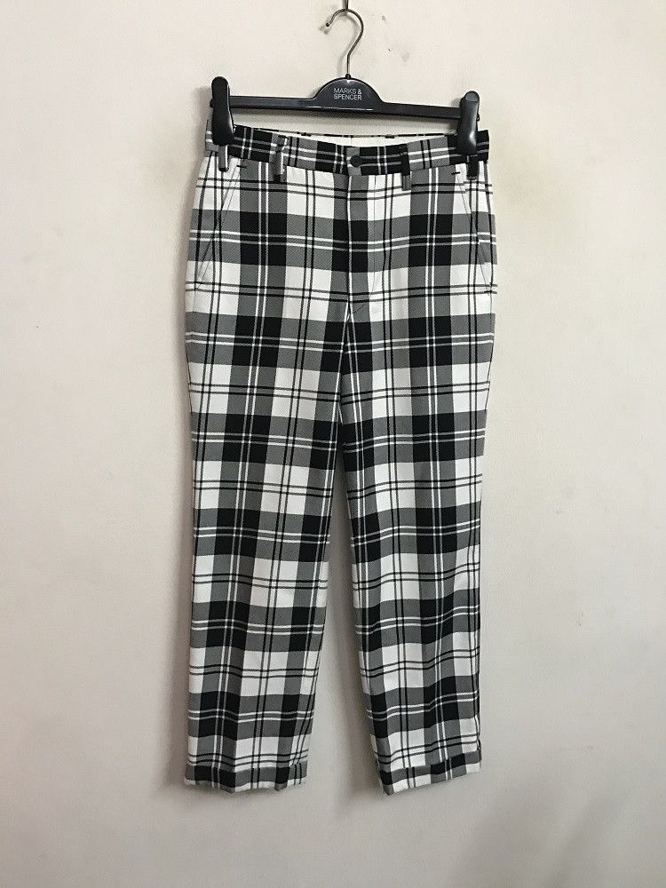 STAMFORD CLOTHIERS Made in England Tartan Check Trouser
