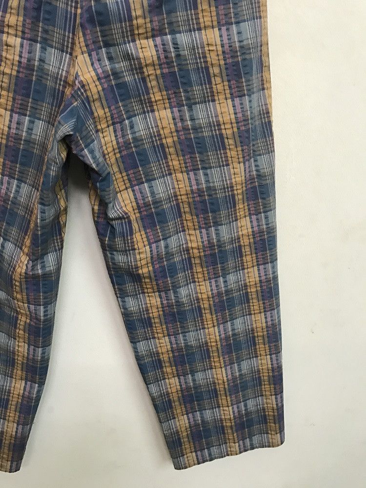 Vintage ADABAT Made in Japan Check Seersucker Trouser Size US 32 / EU 48 - 13 Thumbnail