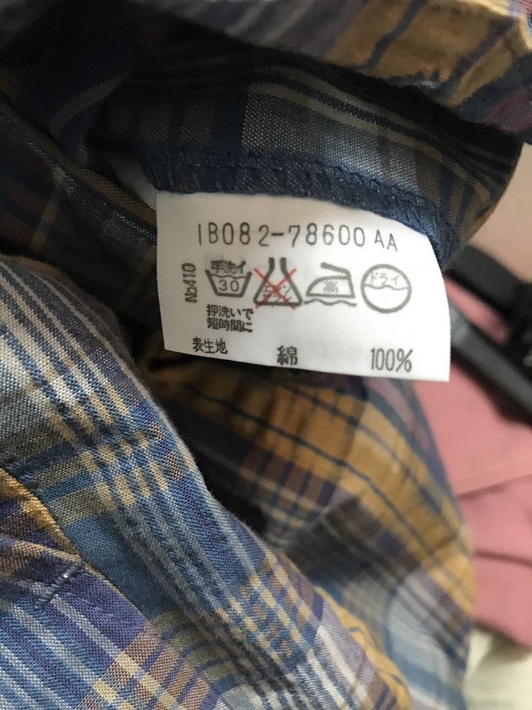 Vintage ADABAT Made in Japan Check Seersucker Trouser Size US 32 / EU 48 - 15 Thumbnail