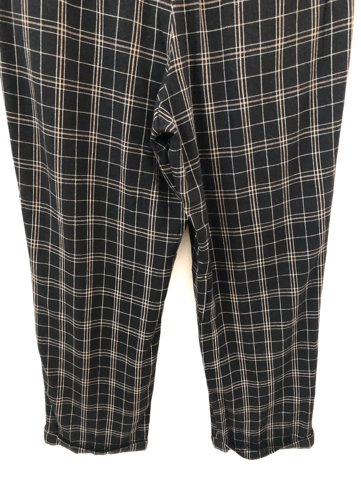 Japanese Brand × Matsuda Japan Brand Nicole Sports Rayon Blend Check Baggy Trouser Size US 33 - 10 Thumbnail